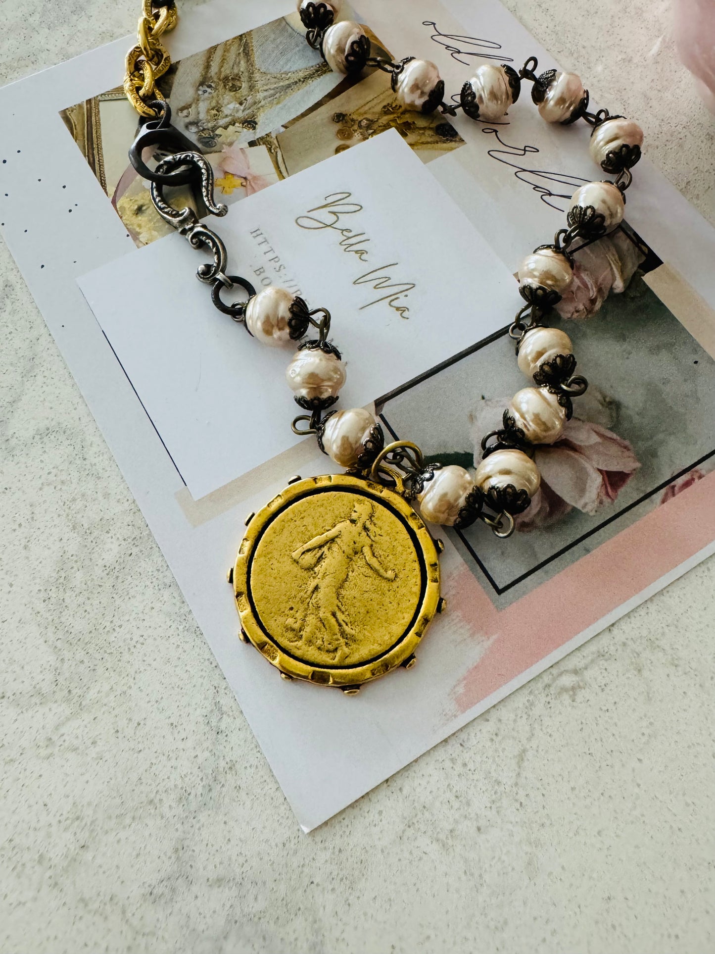 ‘French Sower’ Margot Necklace