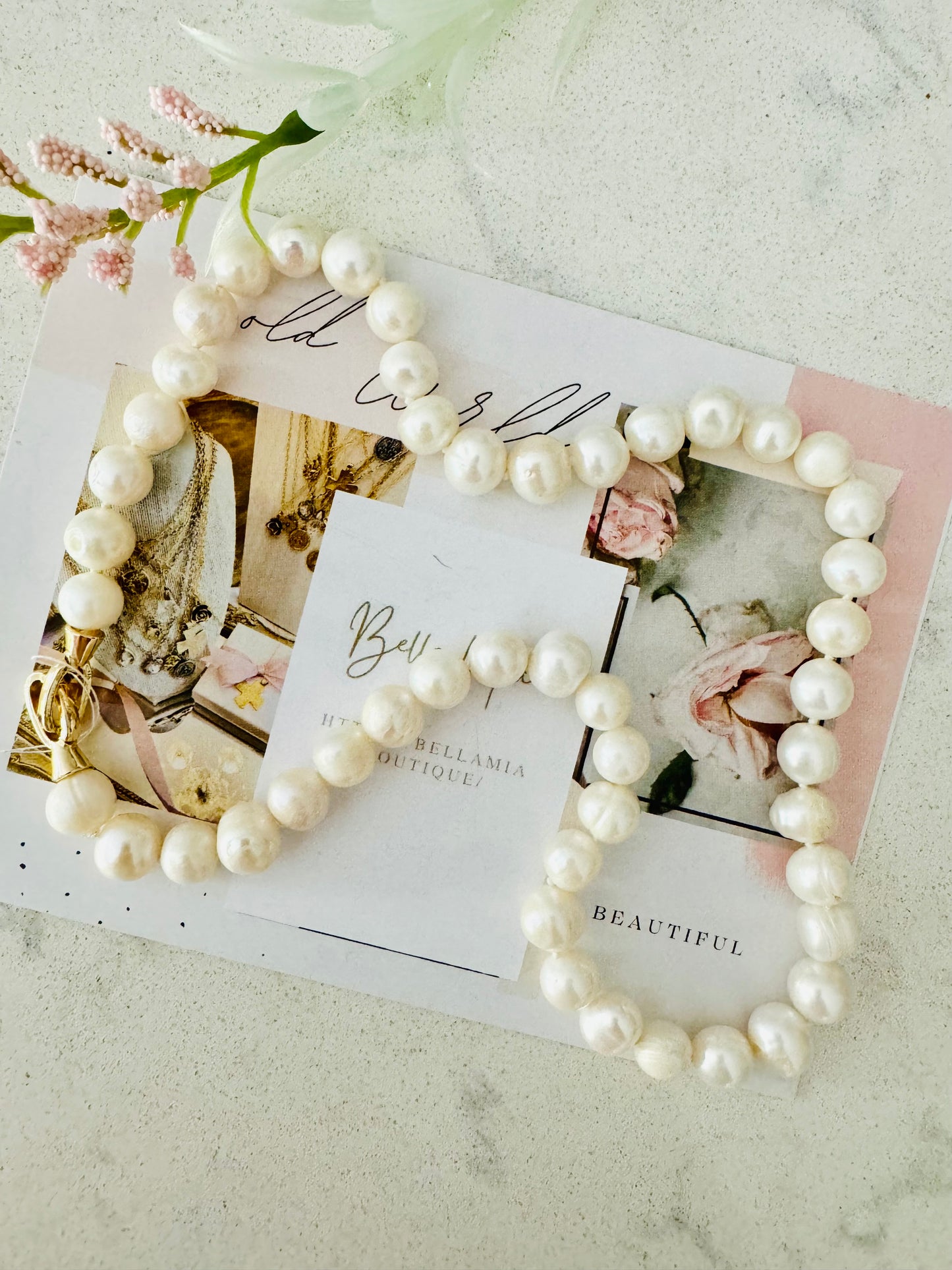 Margaret Pearl Necklace