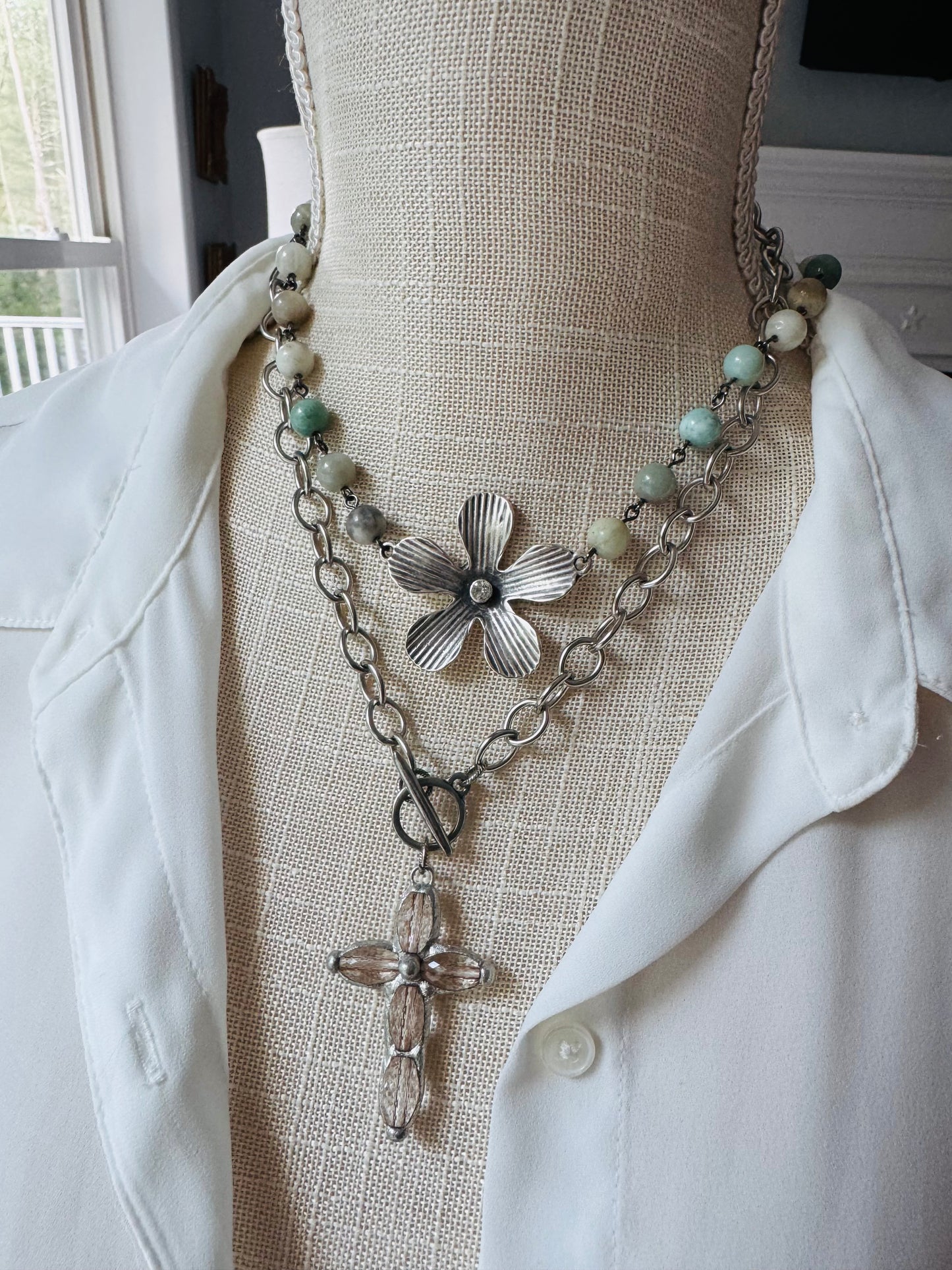 Grace Cross Necklace