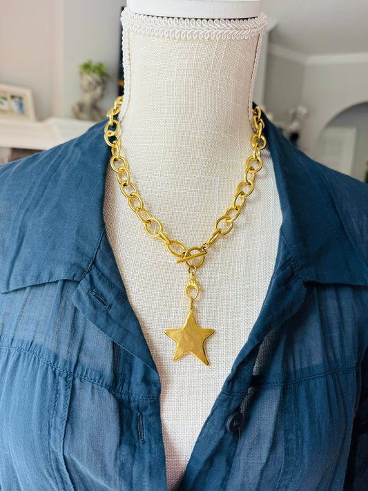 Chunky Star Necklace