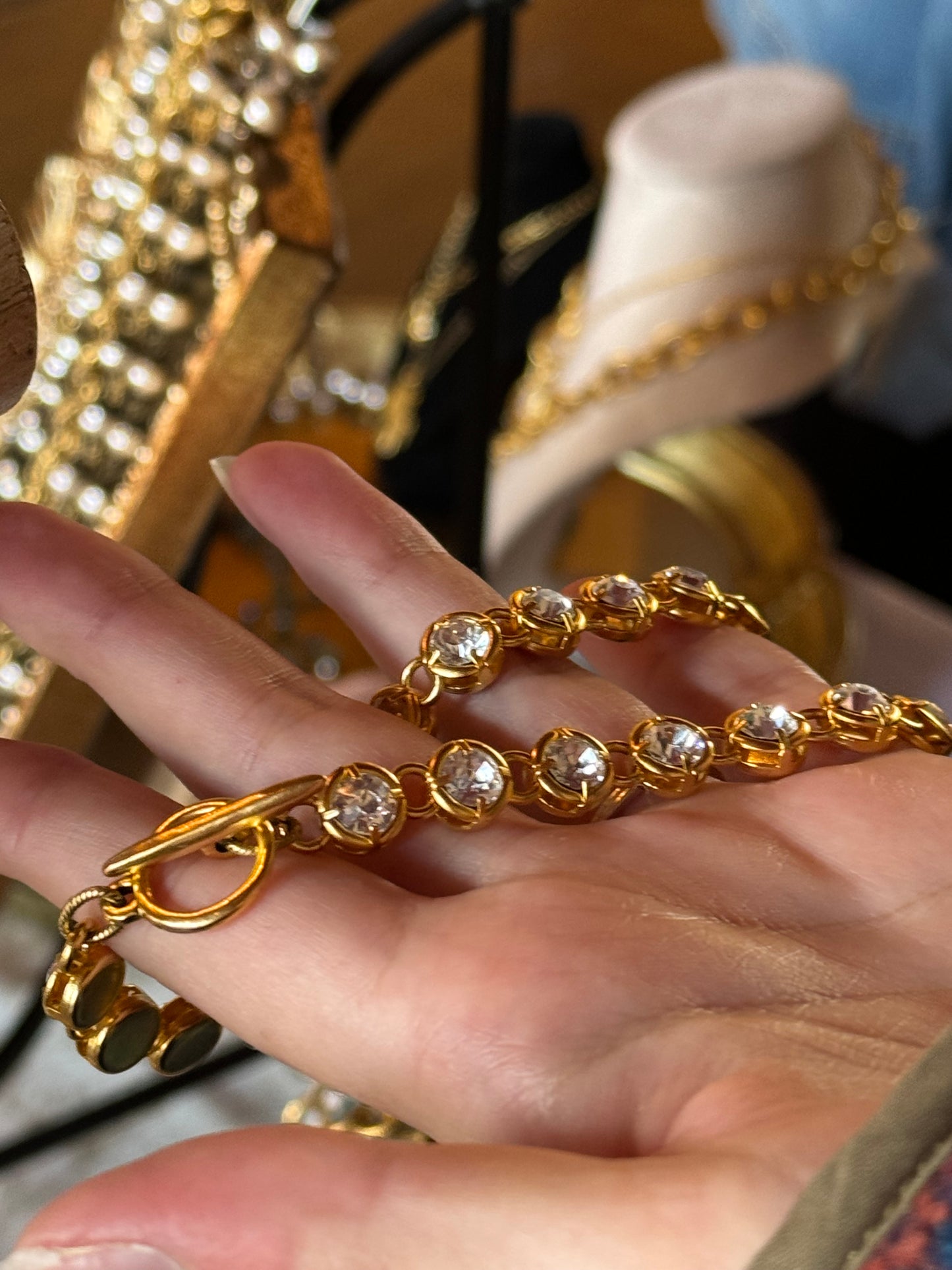 Amaryllis Sparkle Necklace