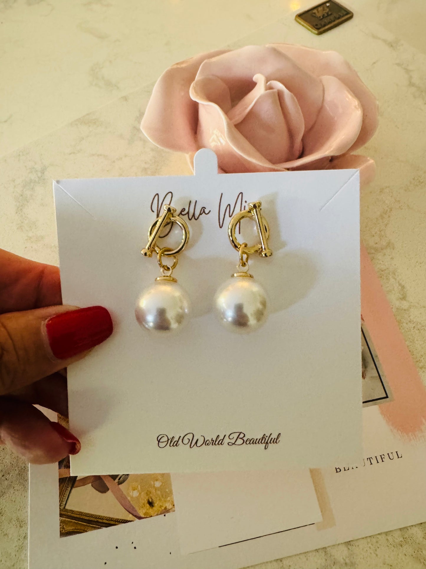 Pearls of Joy Earrings