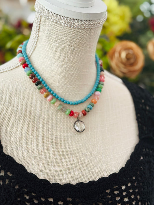 Boho Turquoise Choker