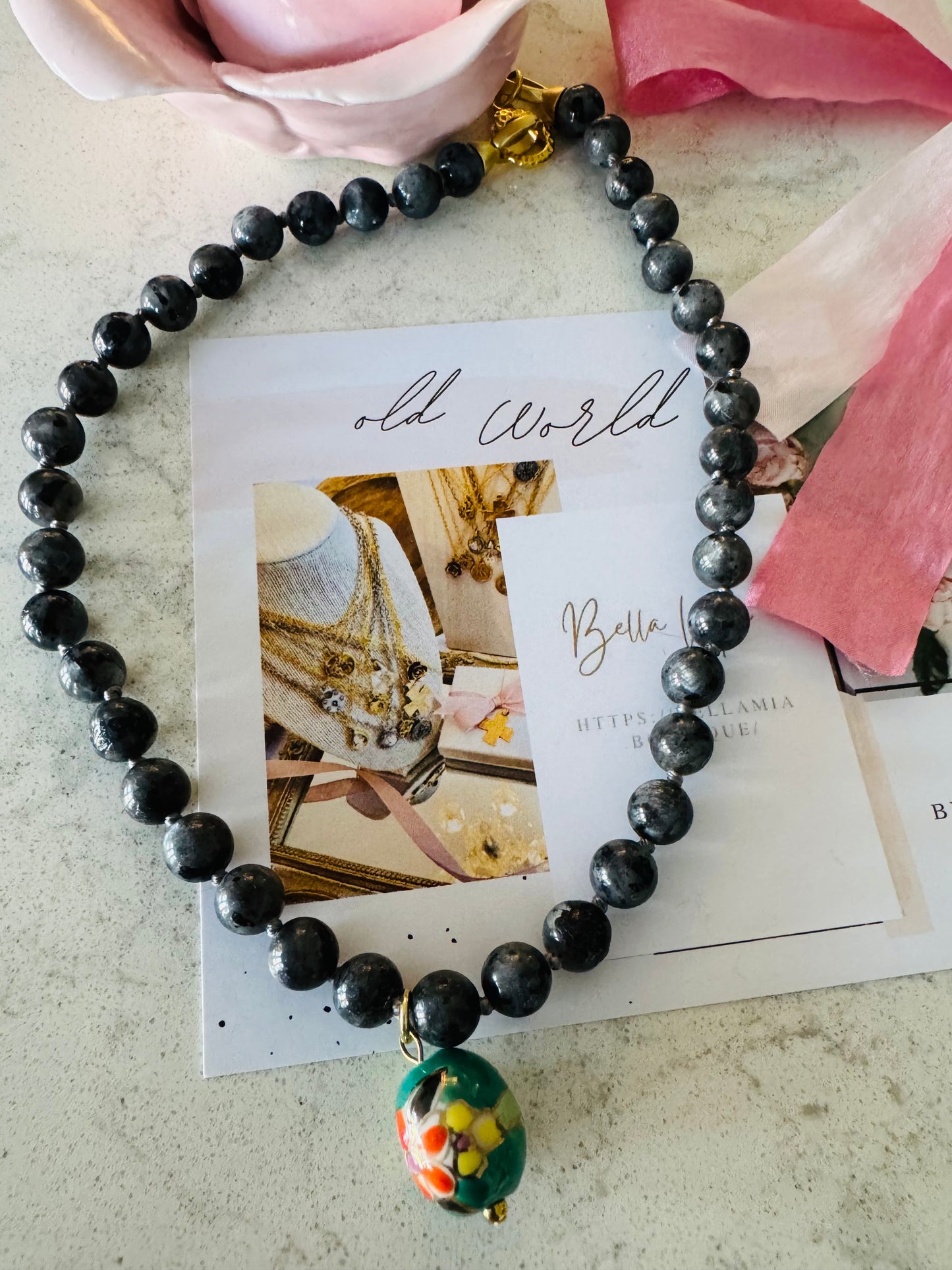 Yuna Beaded Necklace