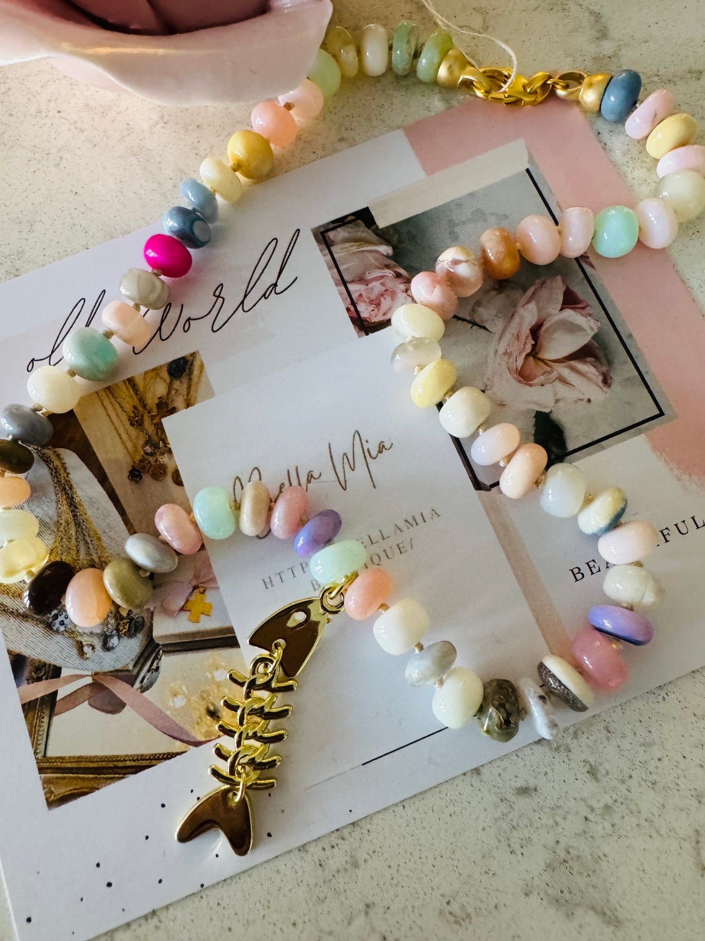Monroe Beaded Necklace