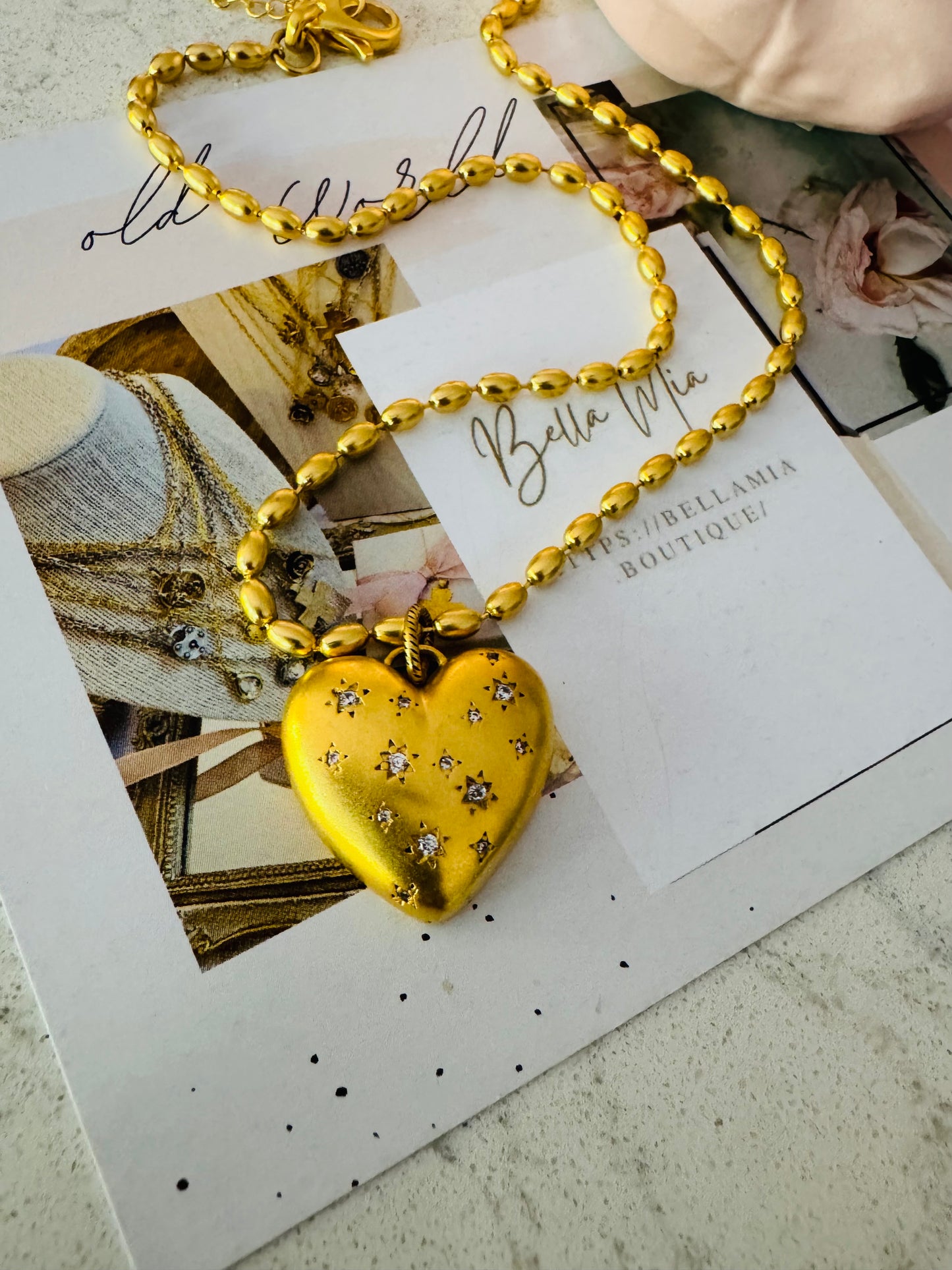 Francesca Heart Necklace
