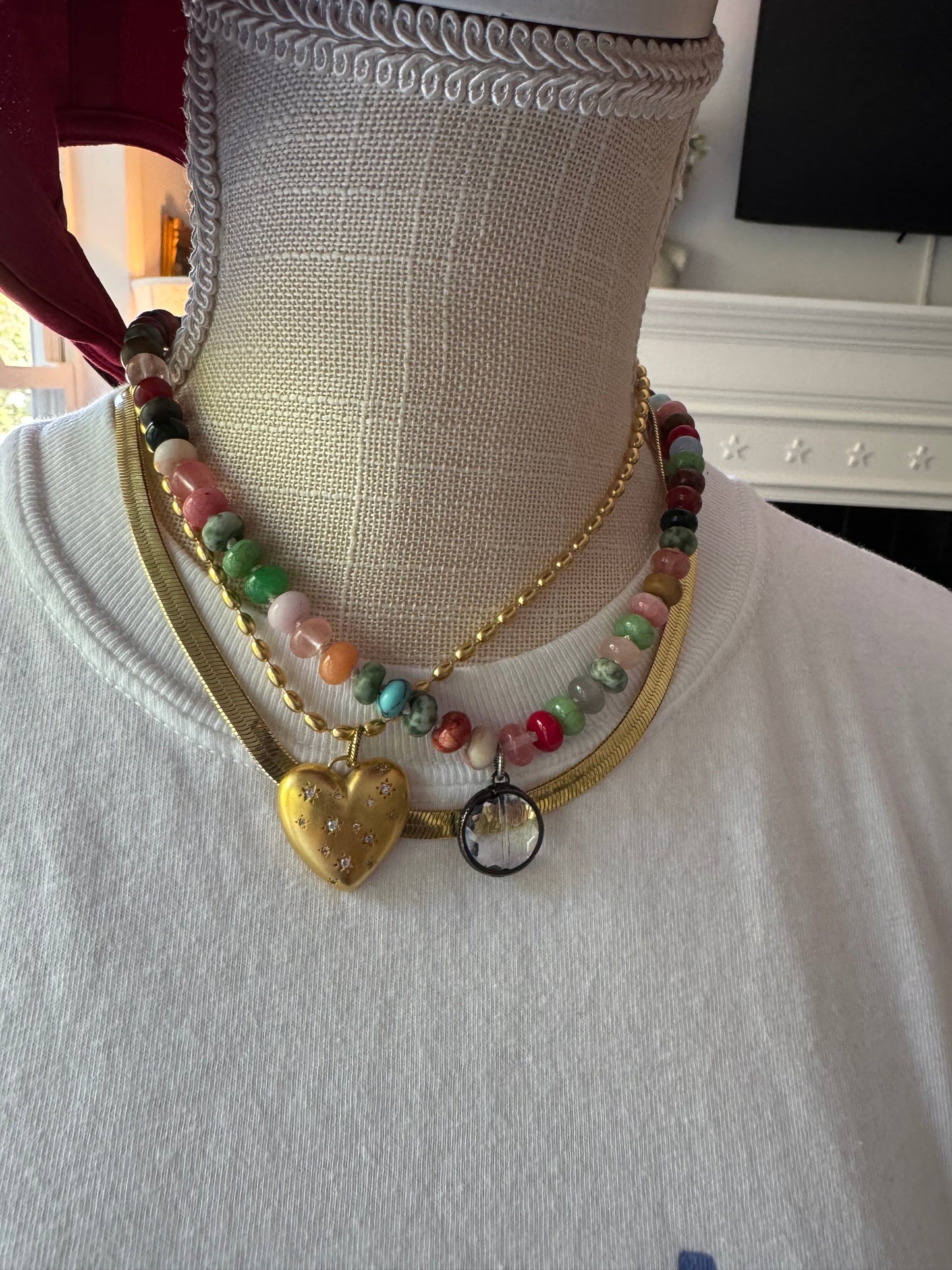 Francesca Heart Necklace