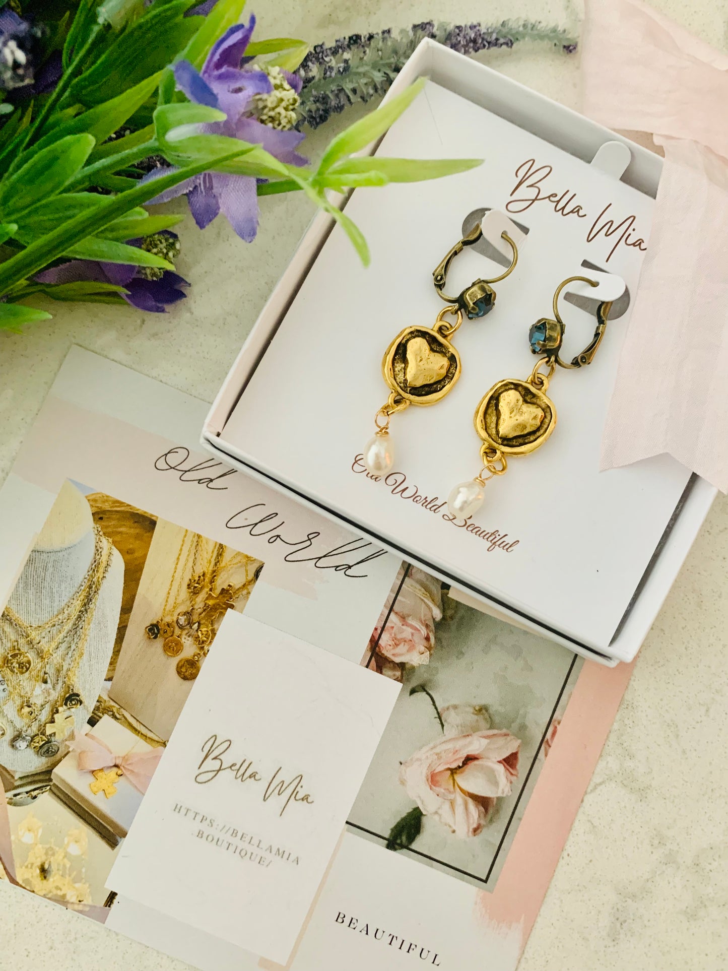 Arianna Heart Earrings