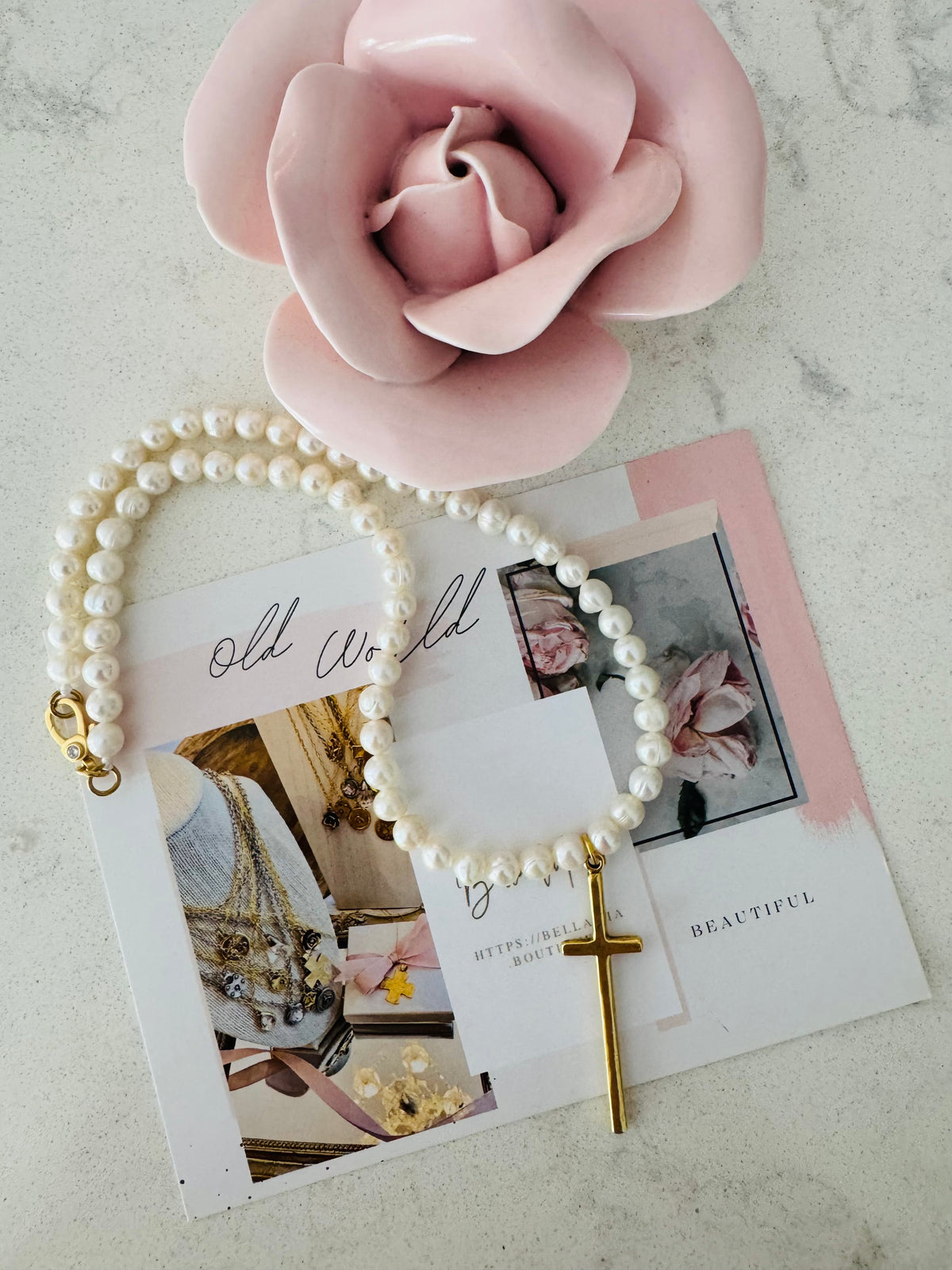 Maria de la Cruz Pearl Necklace