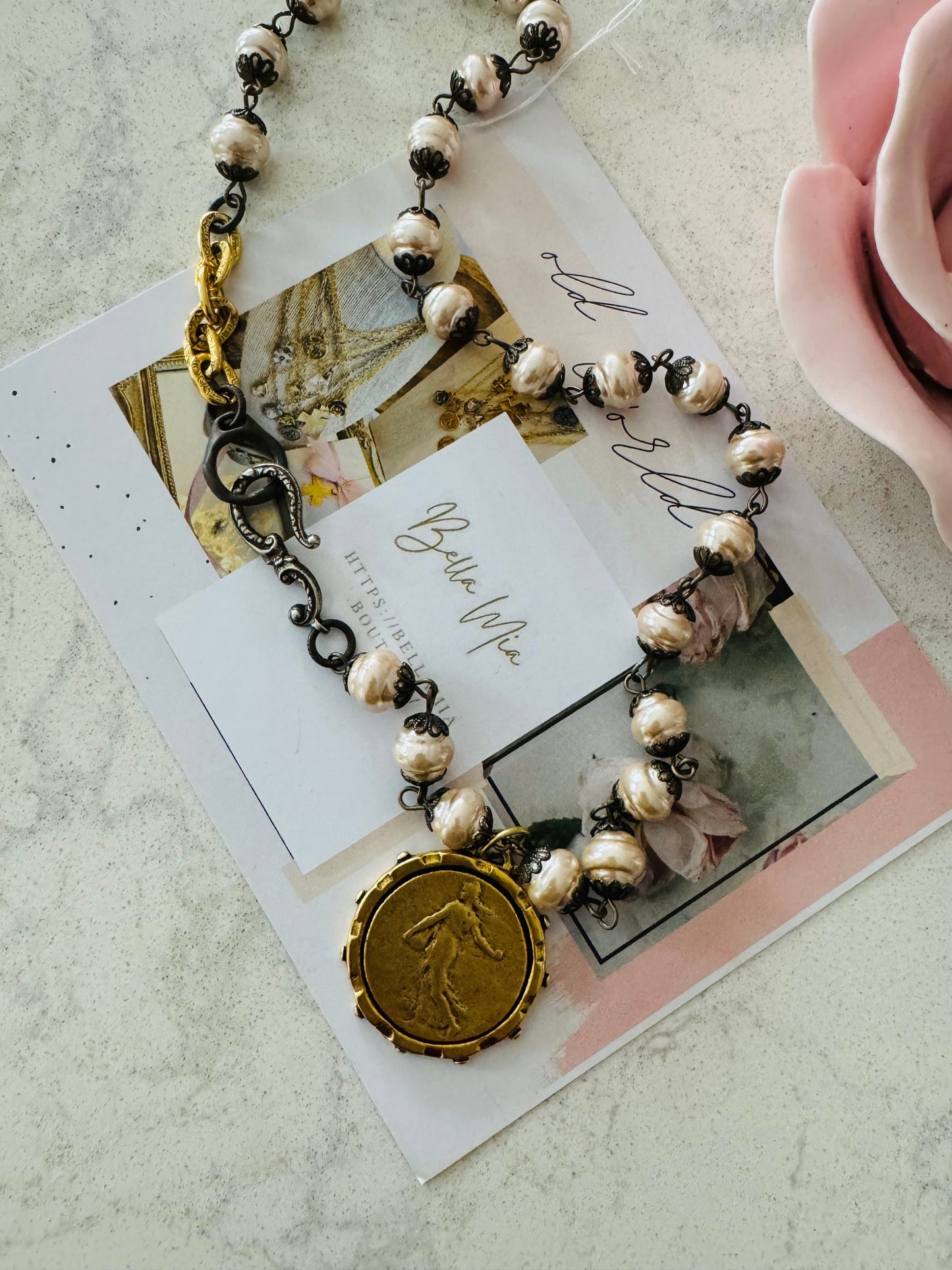 ‘French Sower’ Margot Necklace