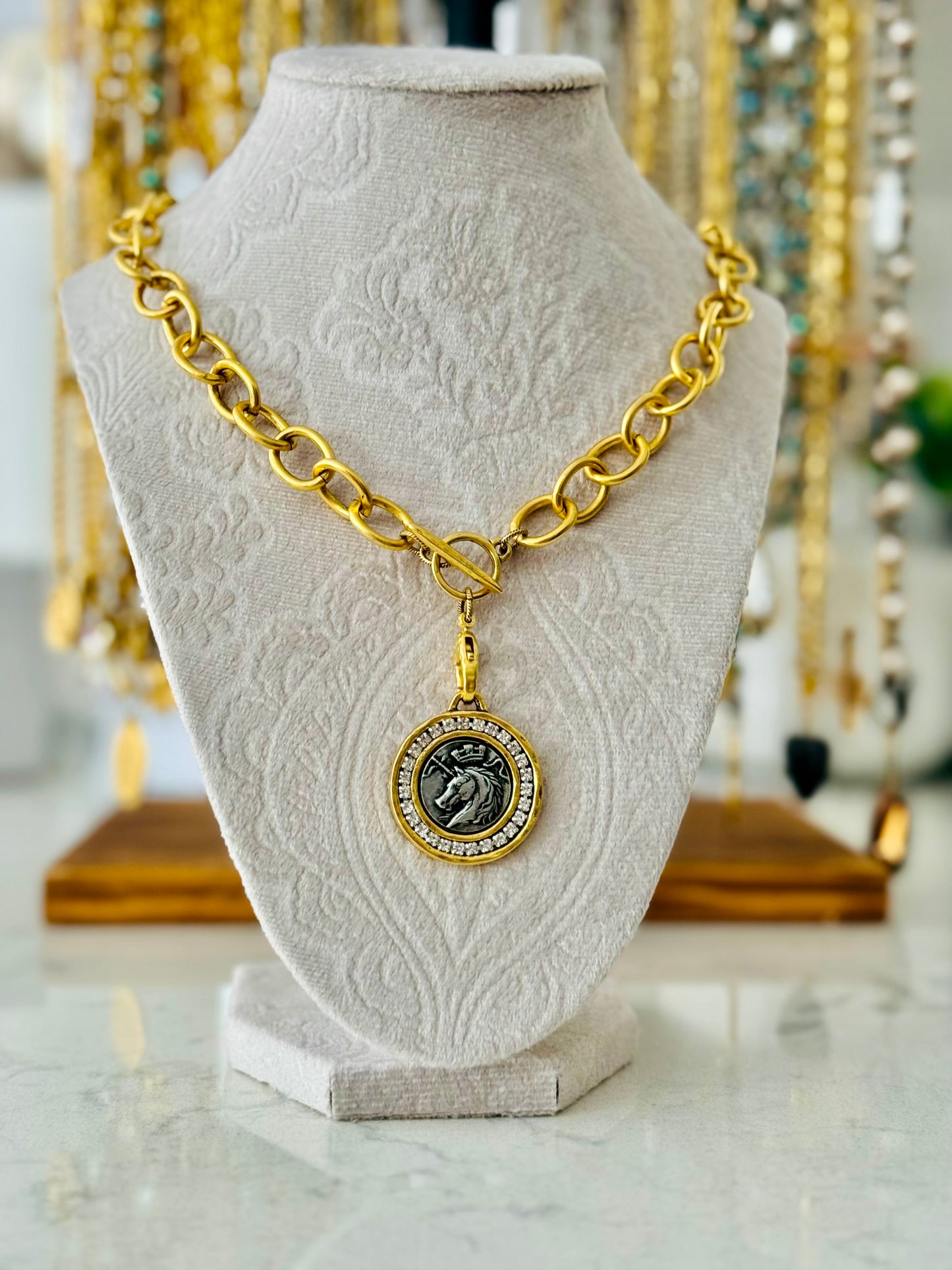 Aurora Unicorn Necklace