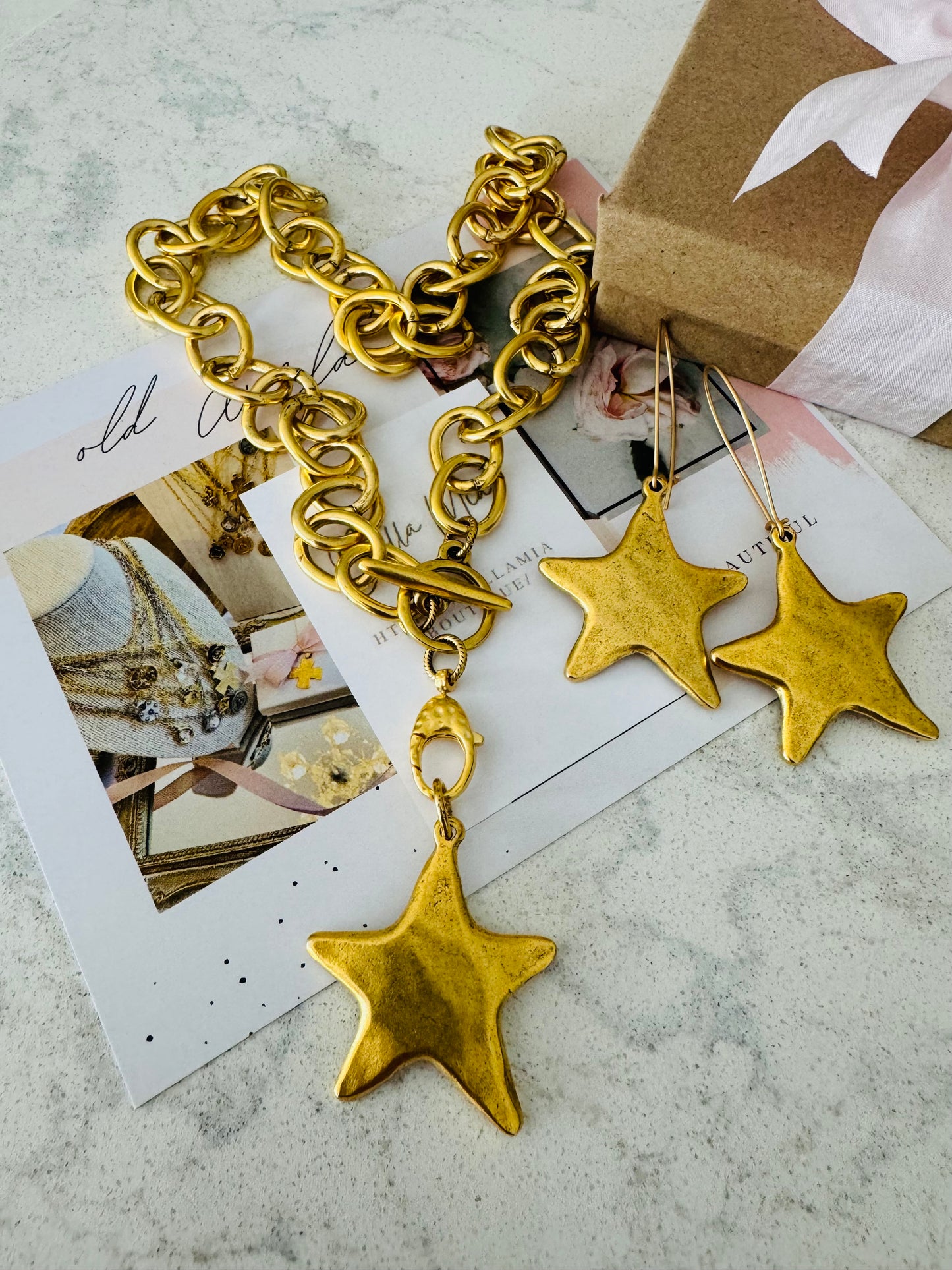 Chunky Star Necklace