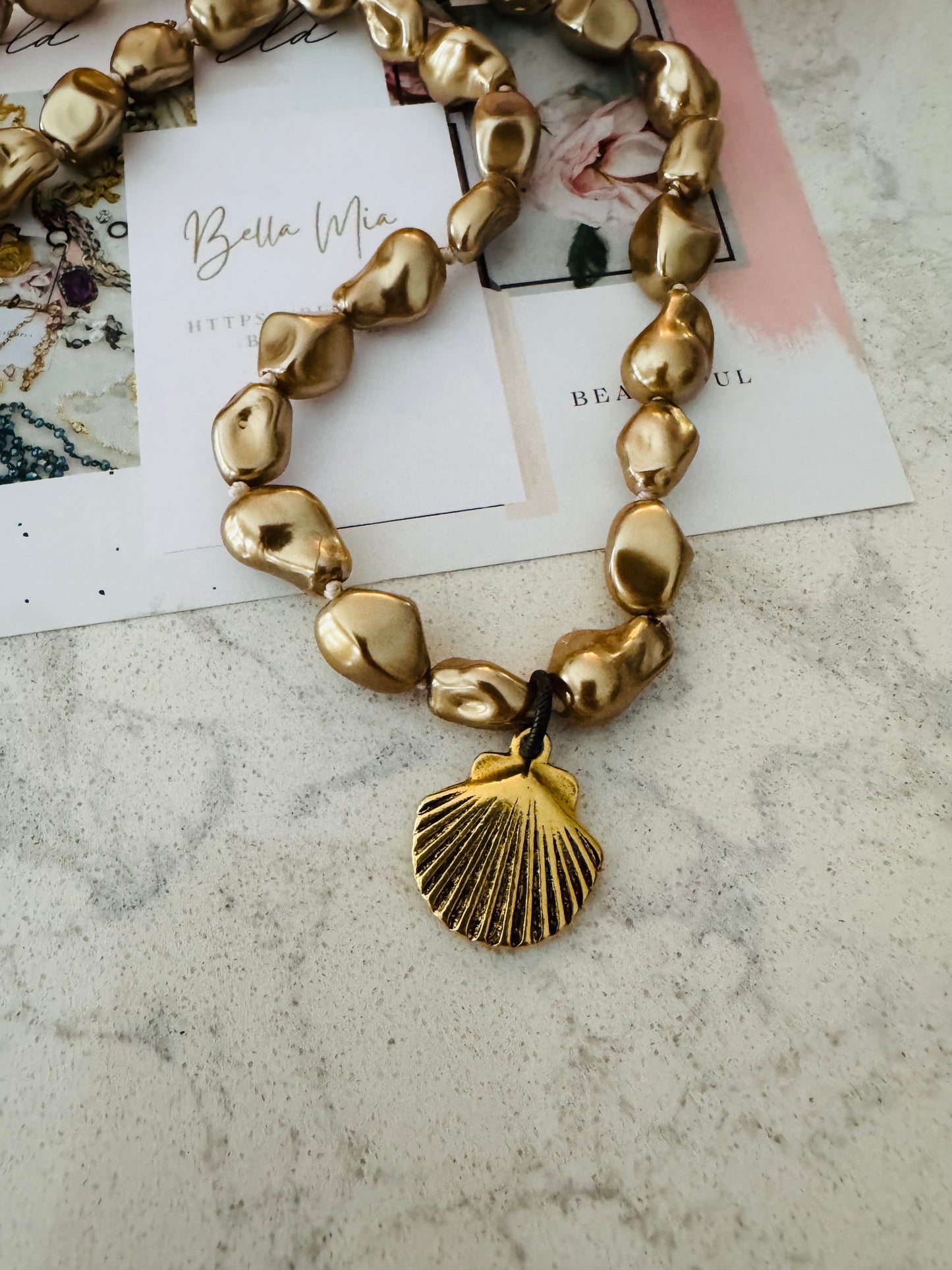 Bronwen Shell Necklace
