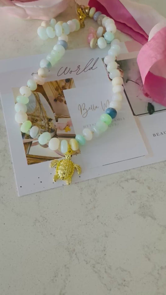 Caspian  Beaded Necklace