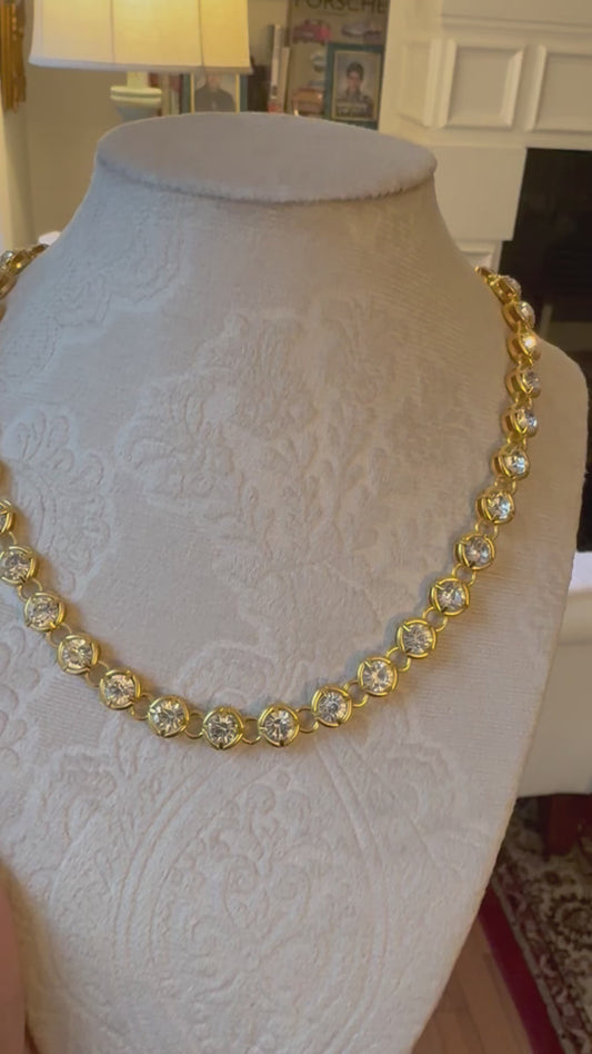 Amaryllis Sparkle Necklace