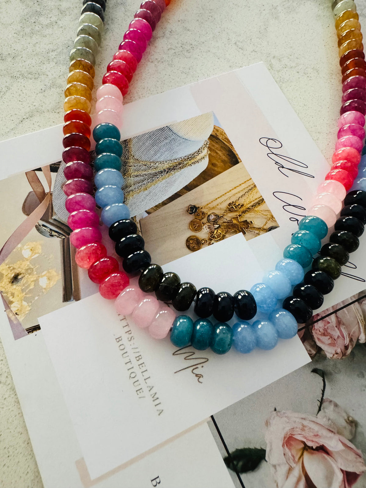 Elle Beaded Necklace