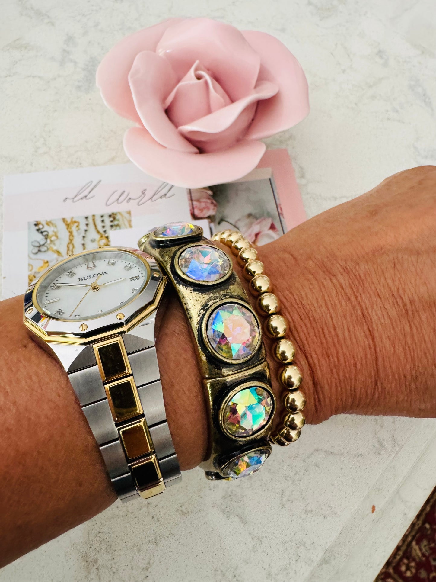 Round Crystal Bracelet
