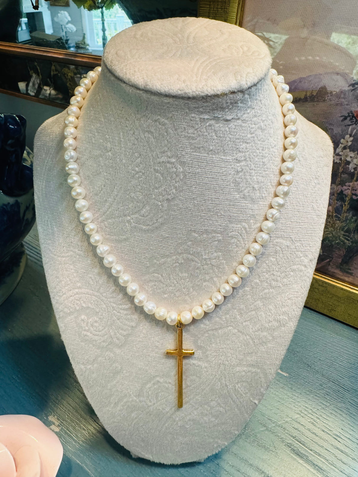 Maria de la Cruz Pearl Necklace