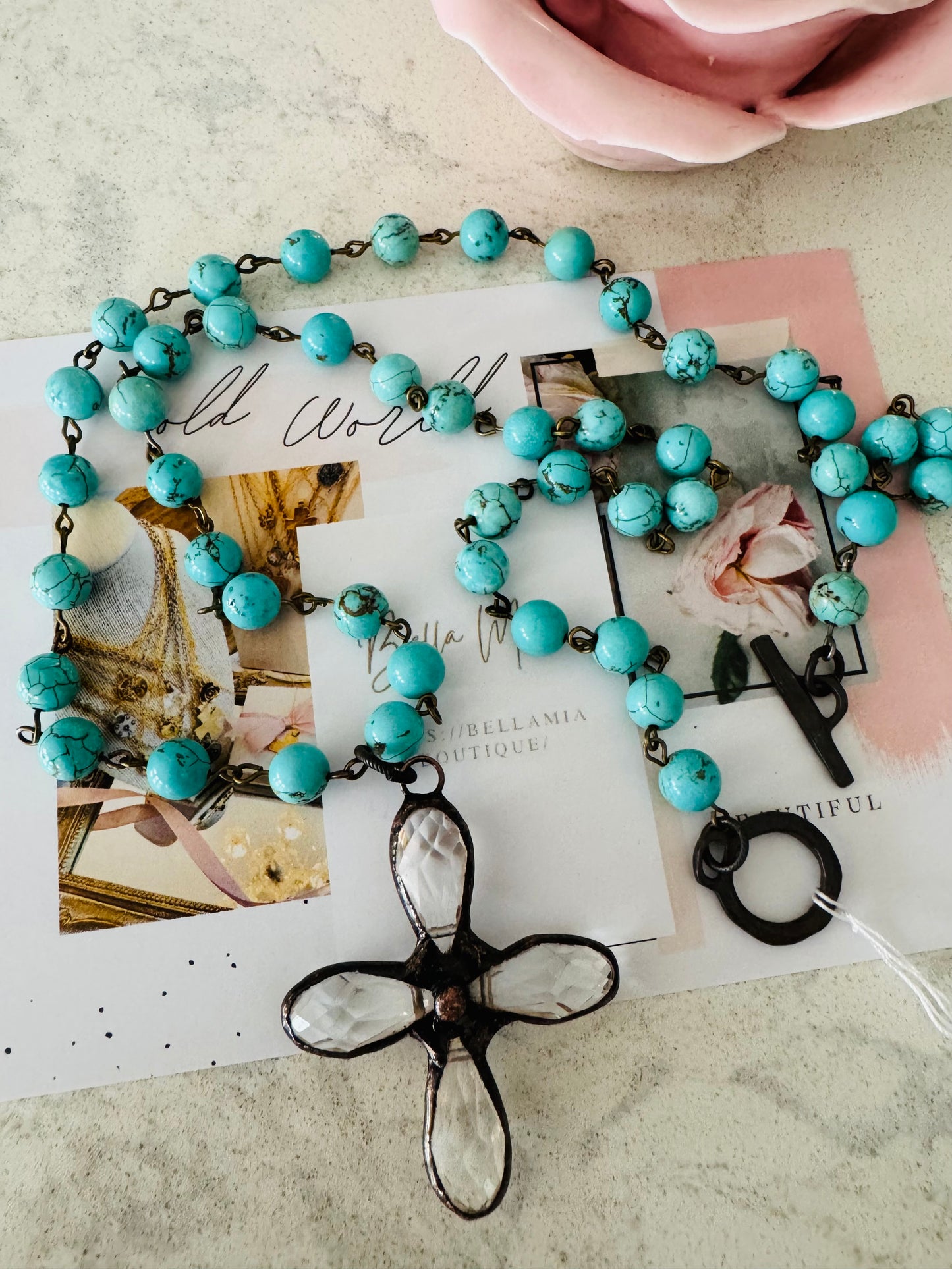Evangeline Cross Necklace