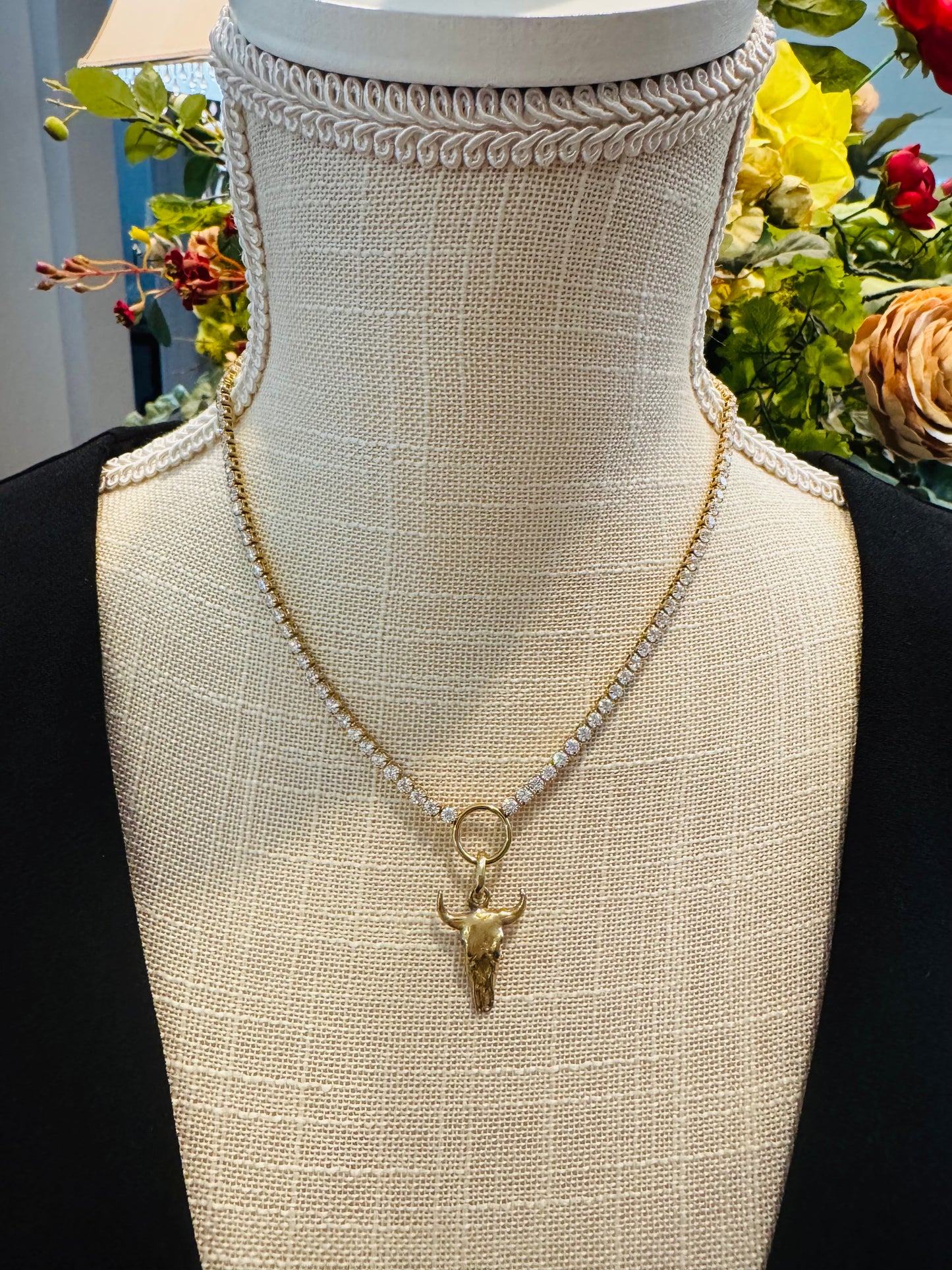 Mini Steer Necklace