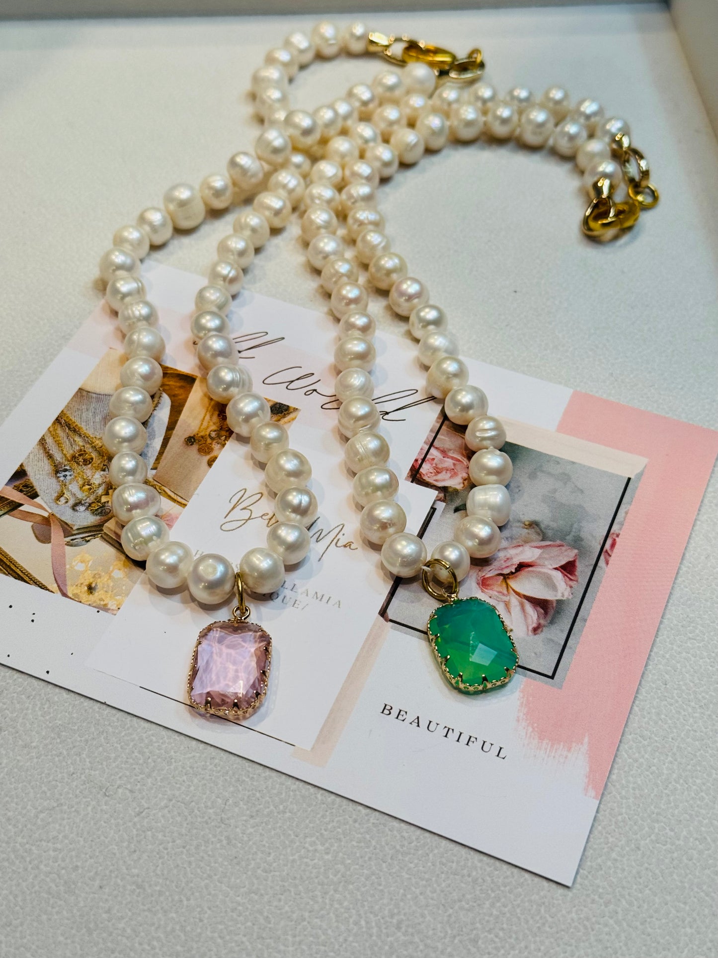 Elizabeth Pearl Necklace