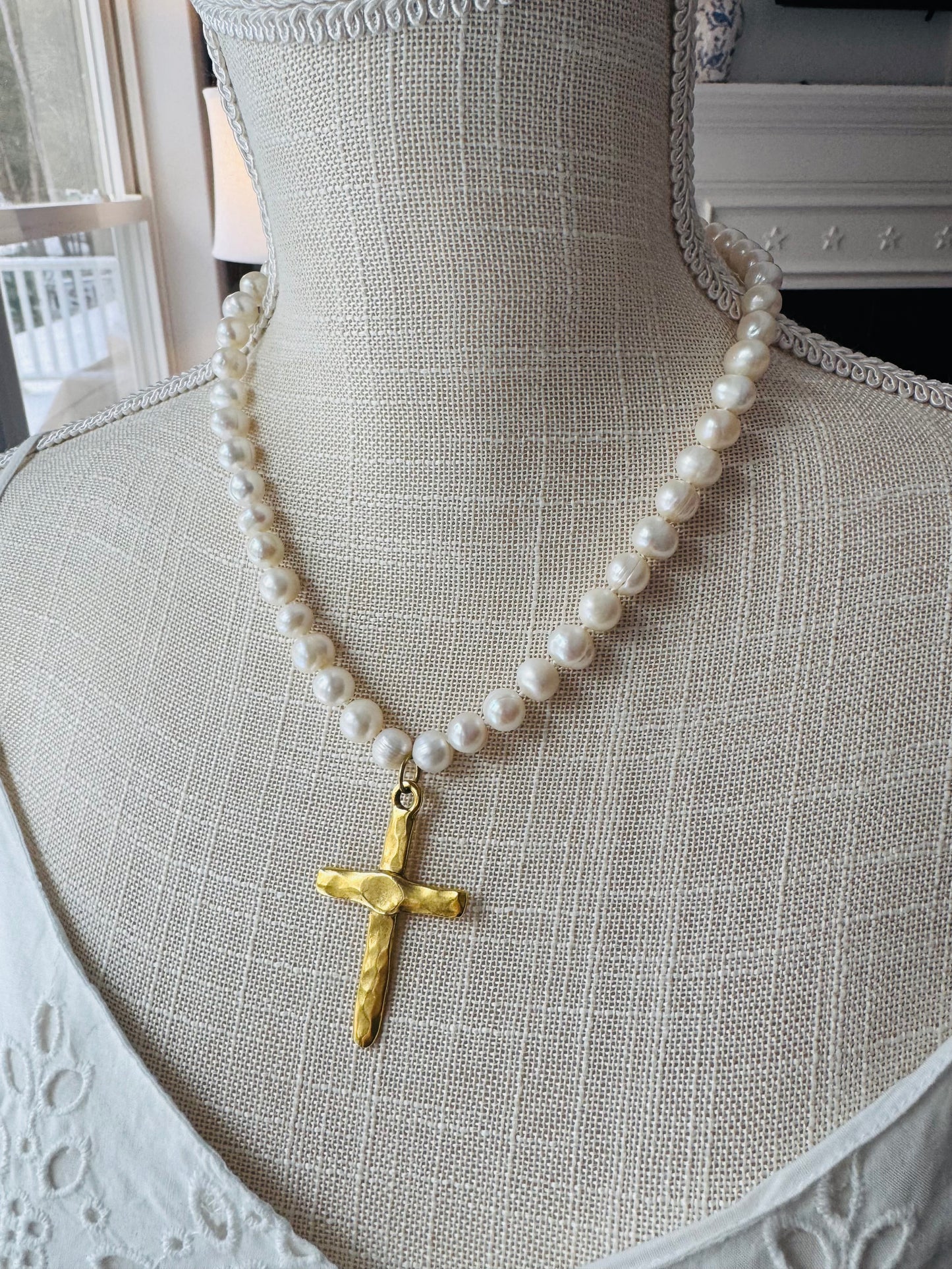Georgiana Pearl Necklace