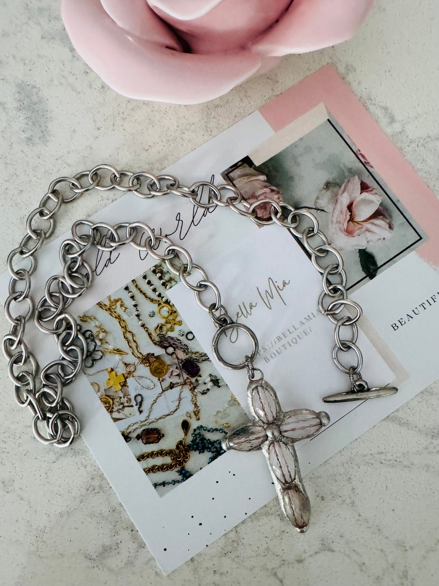 Grace Cross Necklace