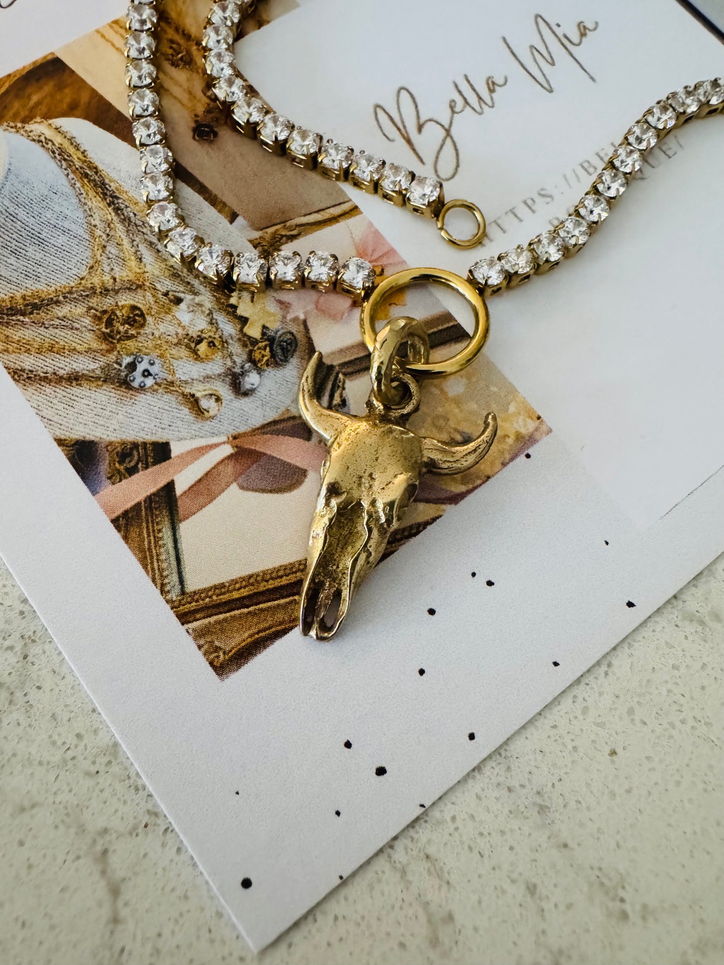 Mini Steer Necklace