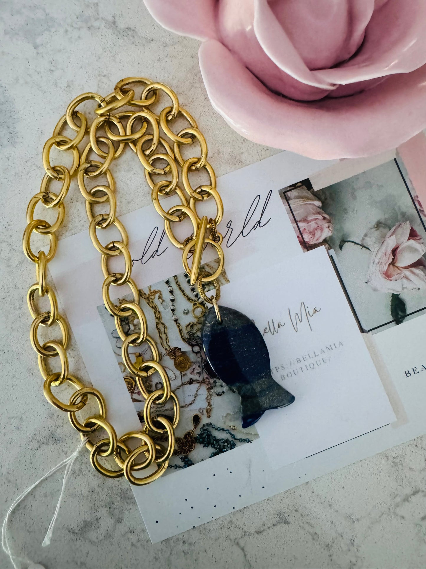 Bluebell Chunky Necklace