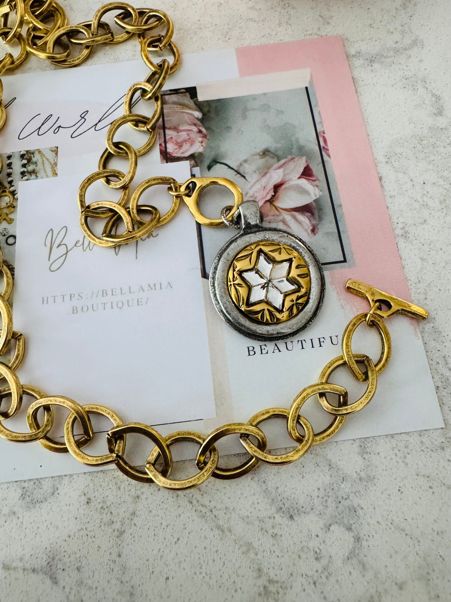 Dora Rhinestone Necklace