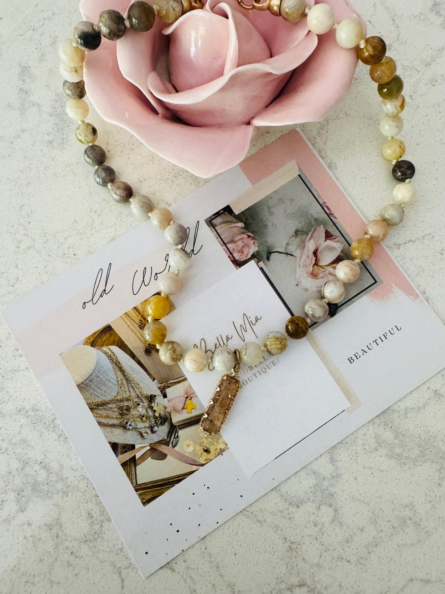 Calista Beaded Necklaces