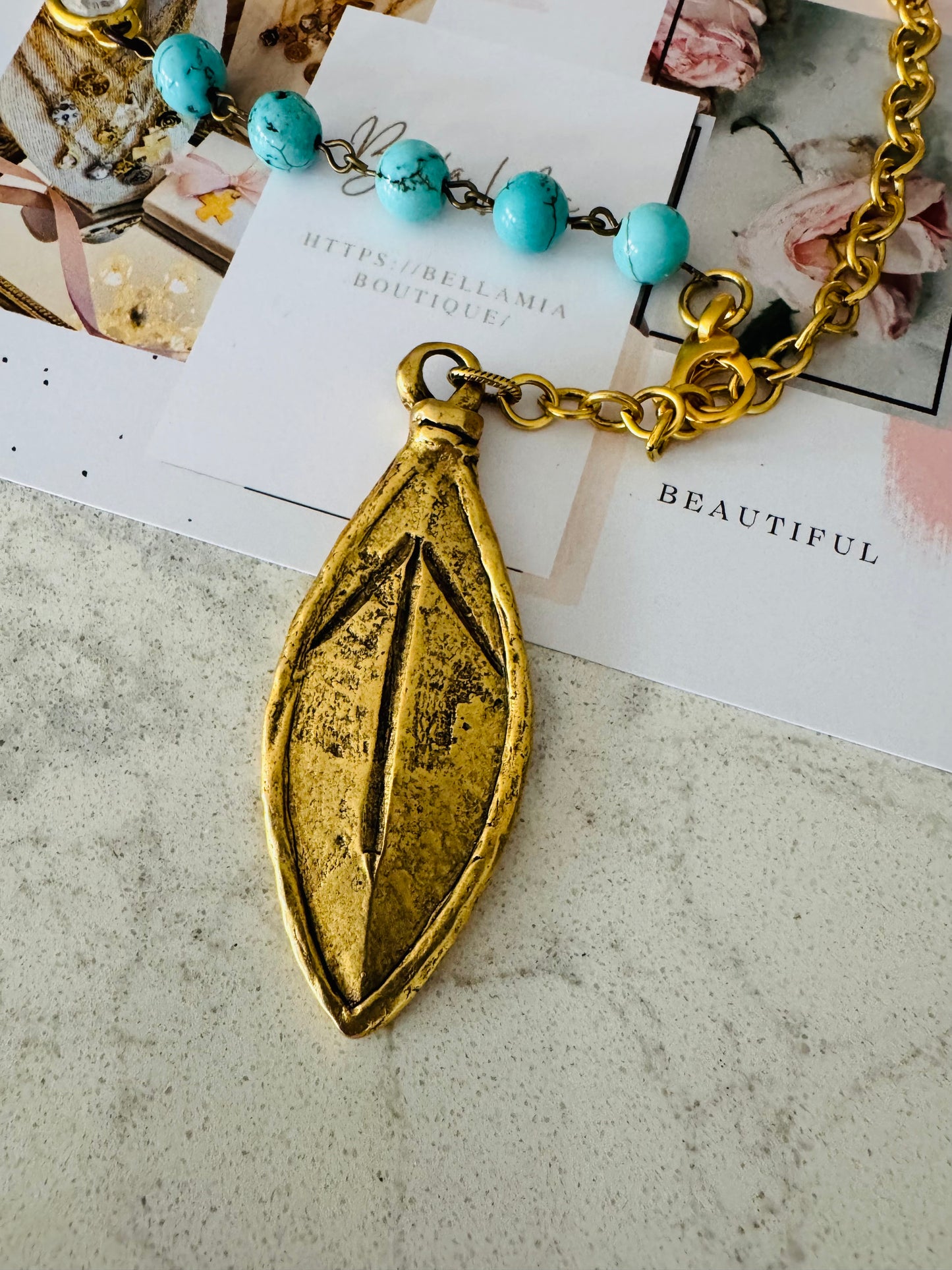 Penna Lariat Necklace