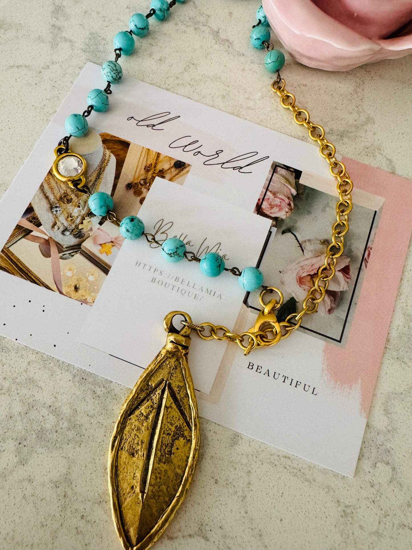 Penna Lariat Necklace