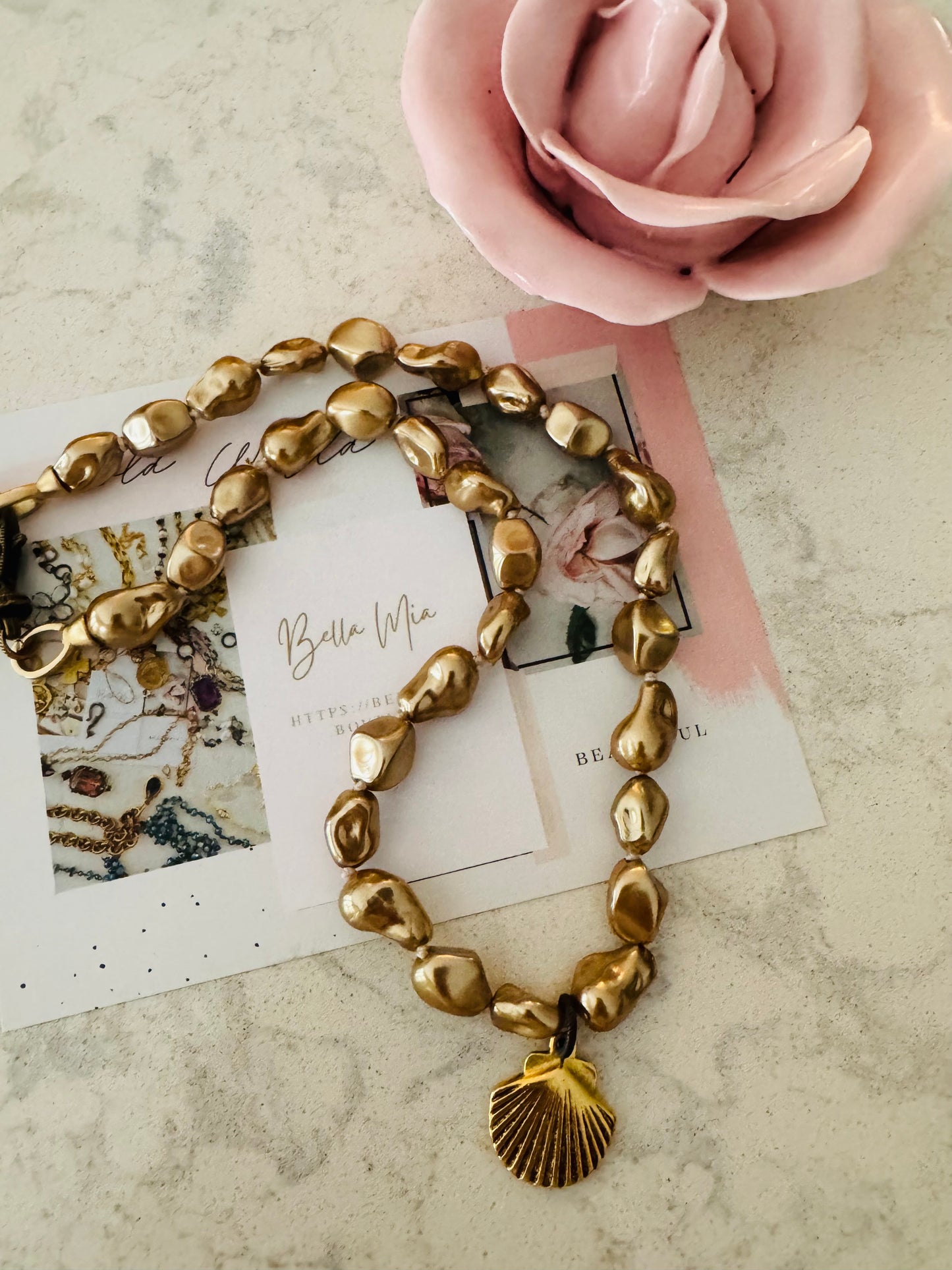 Bronwen Shell Necklace