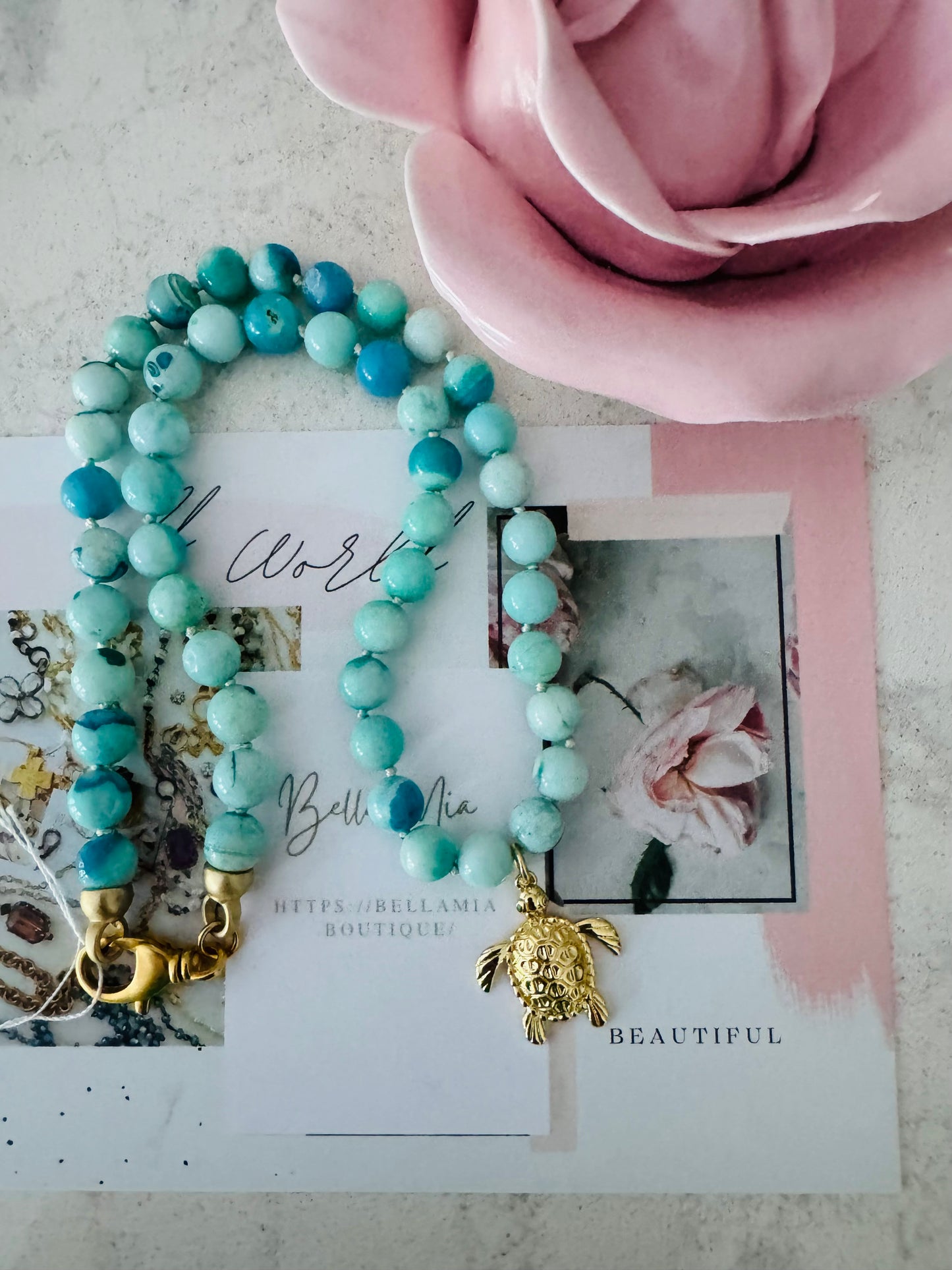 Mira Beaded Necklace