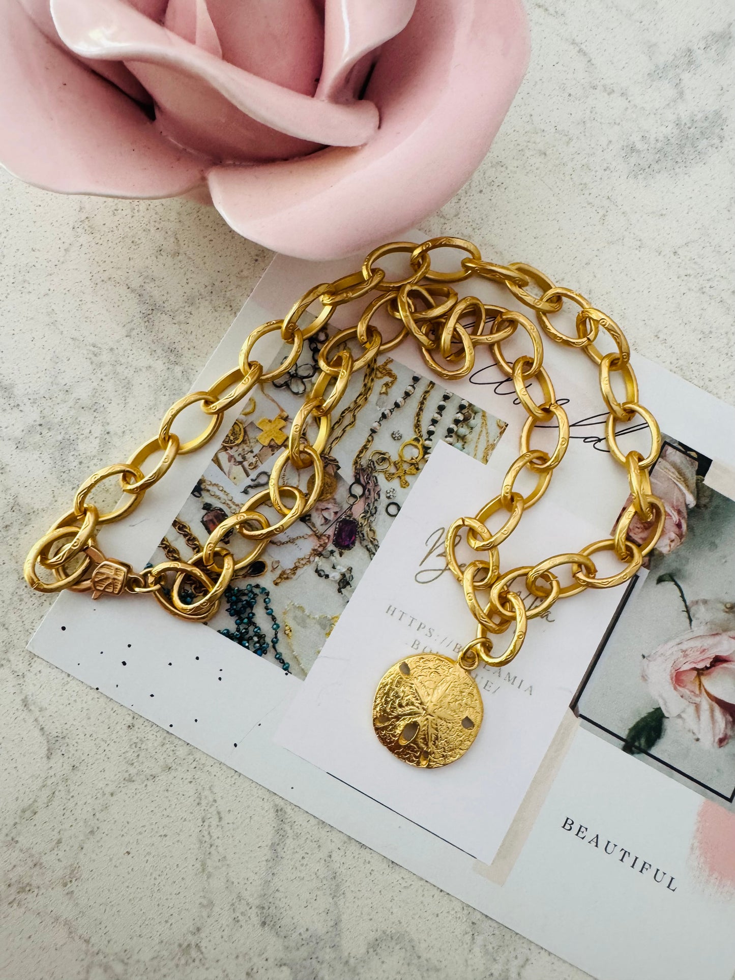 Merida Sand-Dollar Necklace