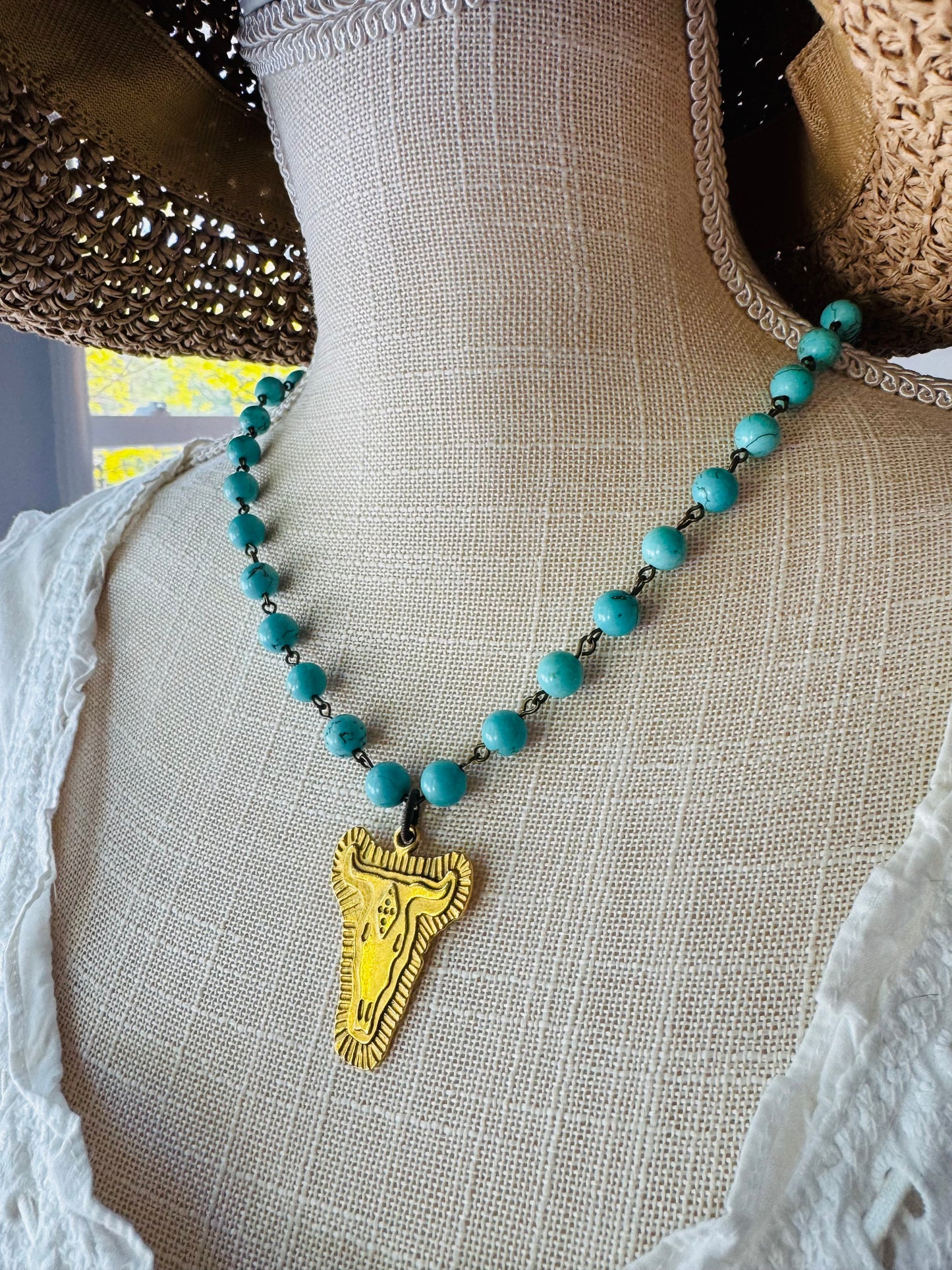 Texas Longhorns Necklace