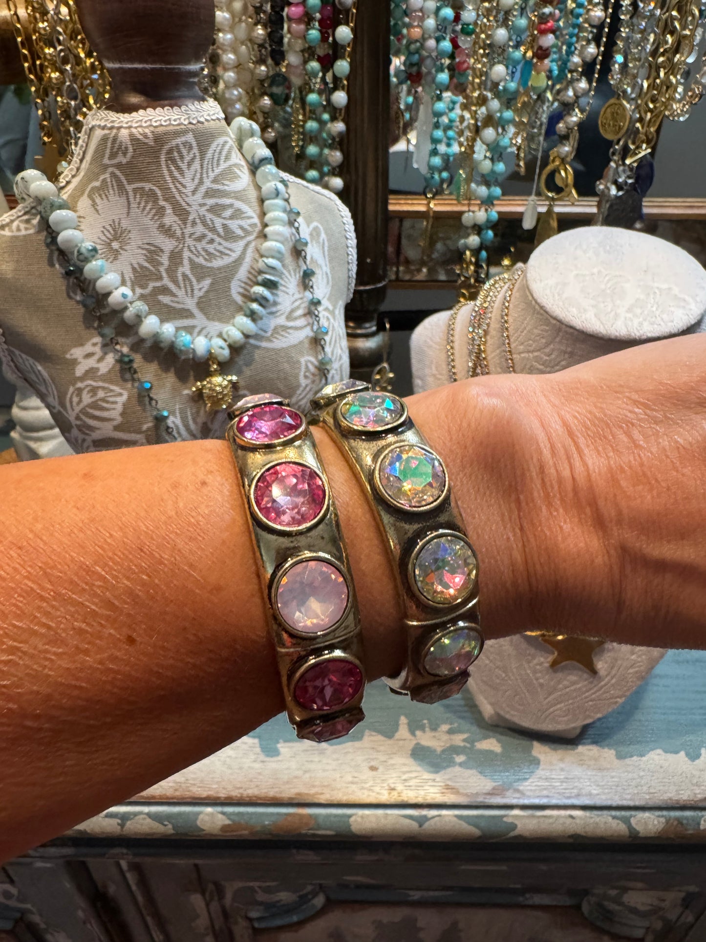 Round Crystal Bracelet