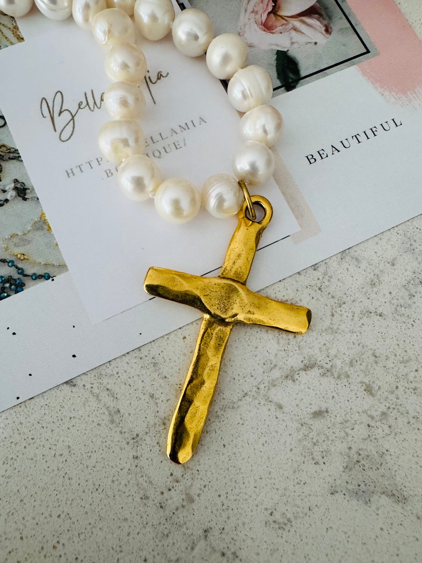 Georgiana Pearl Necklace