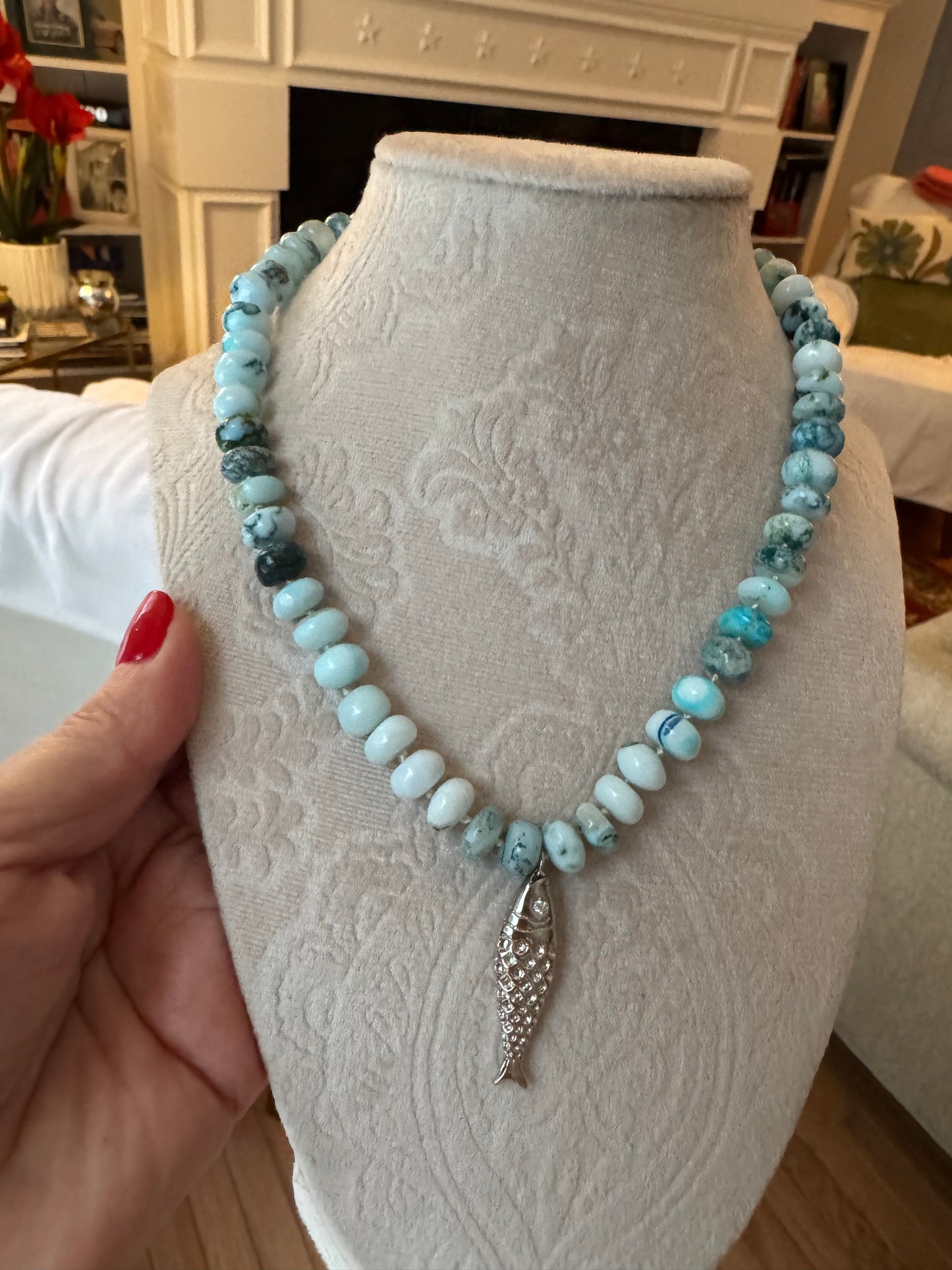 Sequoia Fish Necklace