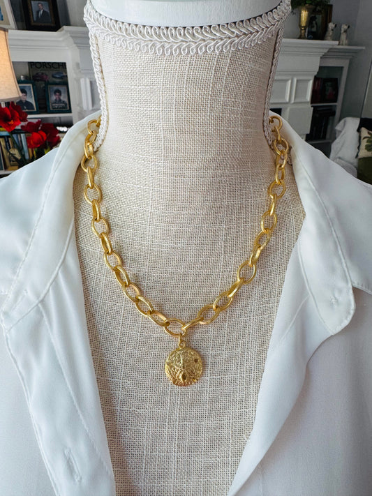 Merida Sand-Dollar Necklace