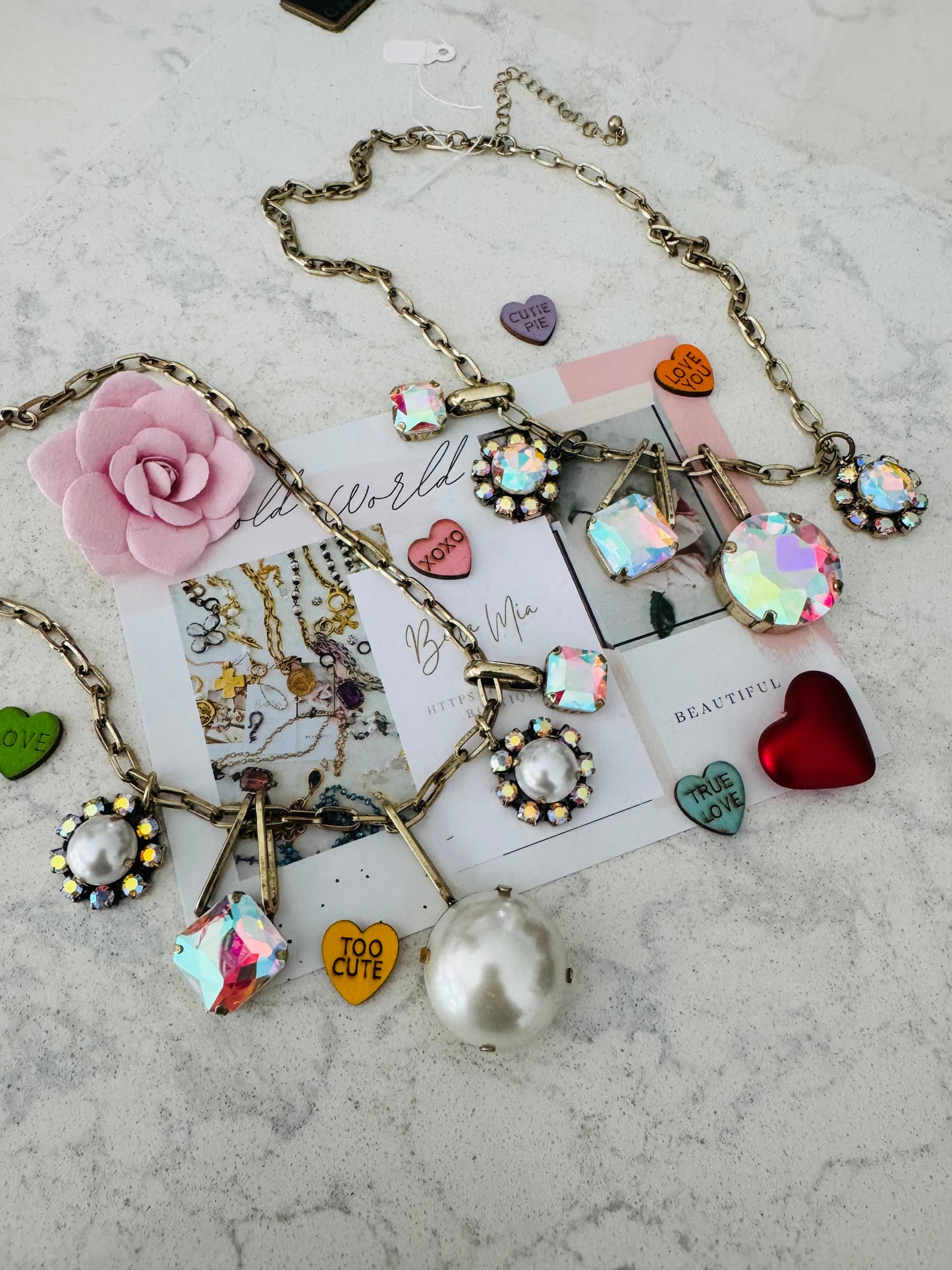 5 Charm Necklace
