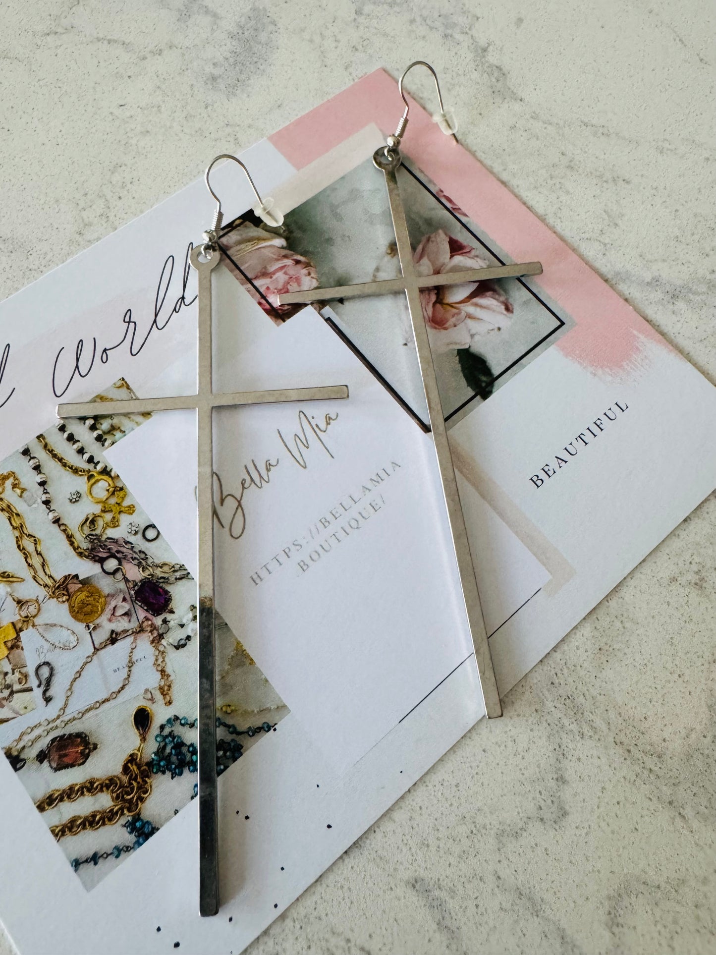 Mia Cross Earrings
