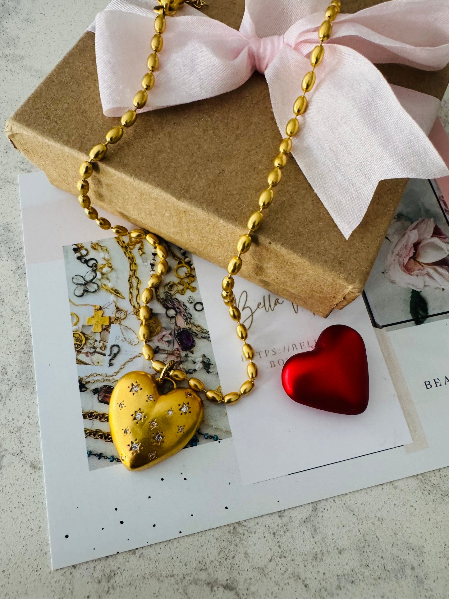 Beloved Heart Necklace