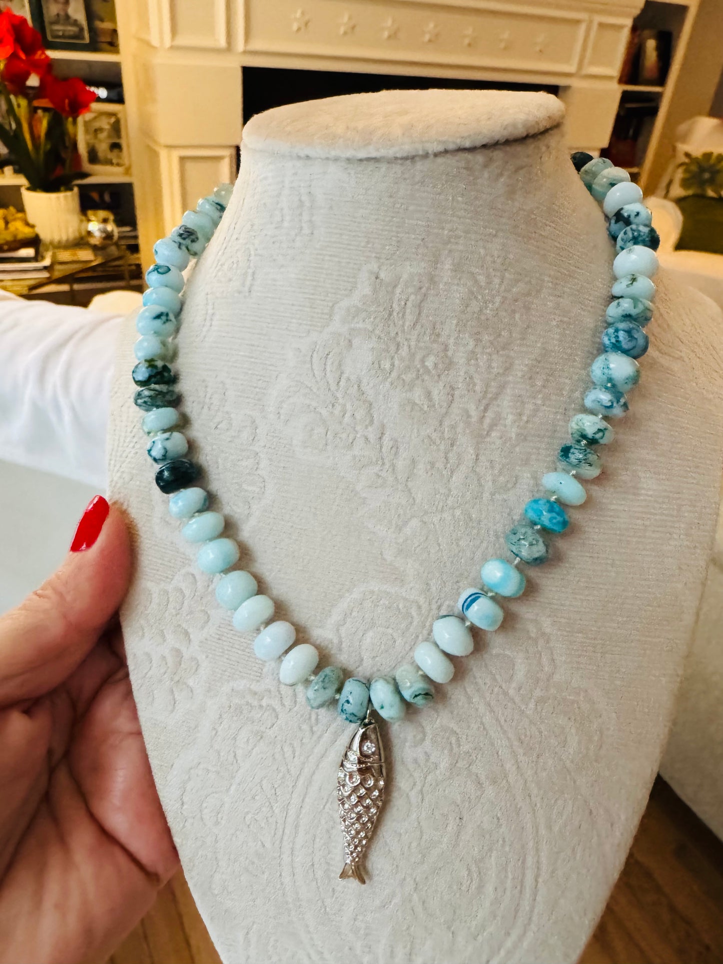 Sequoia Fish Necklace
