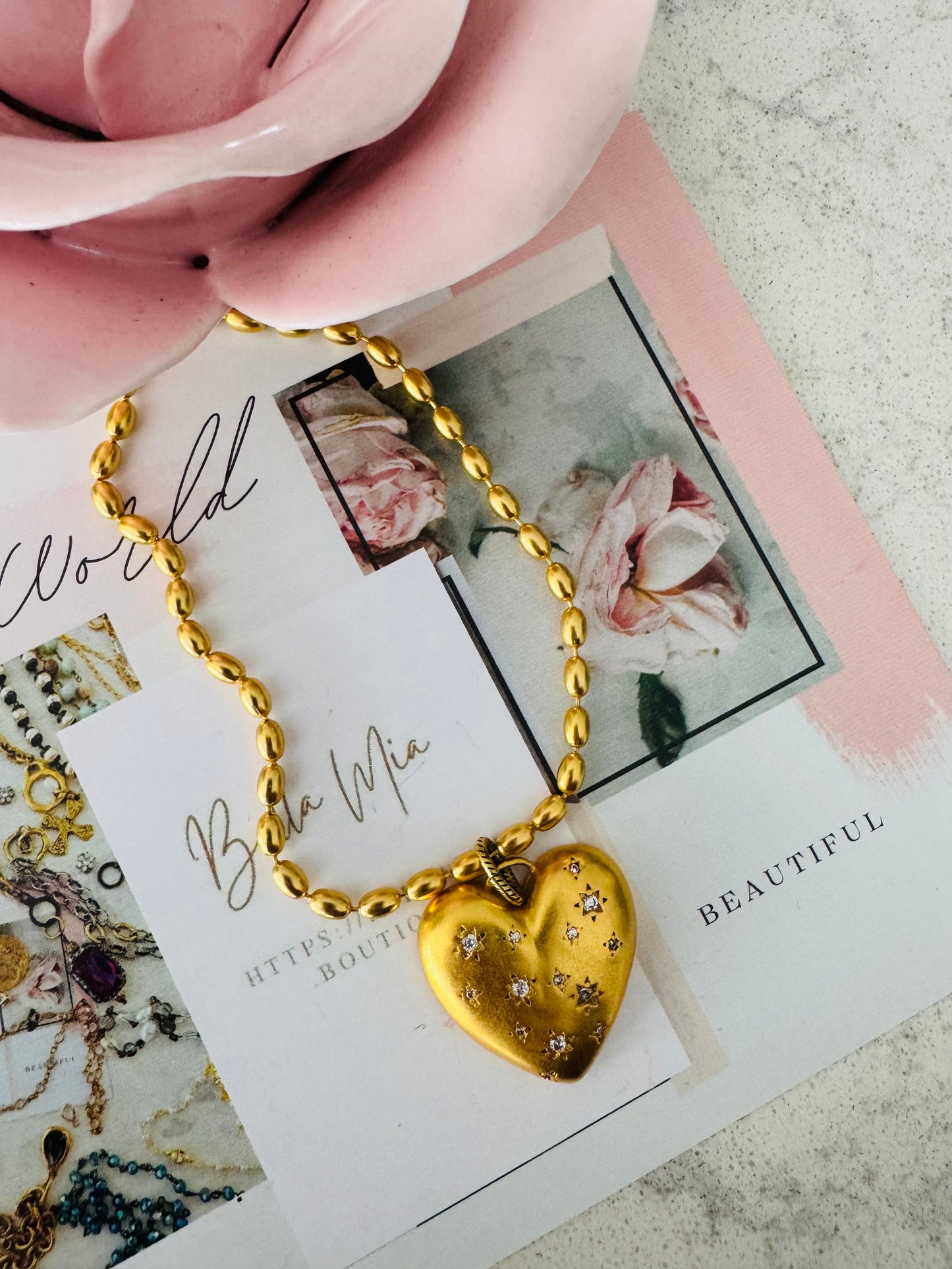 Beloved Heart Necklace