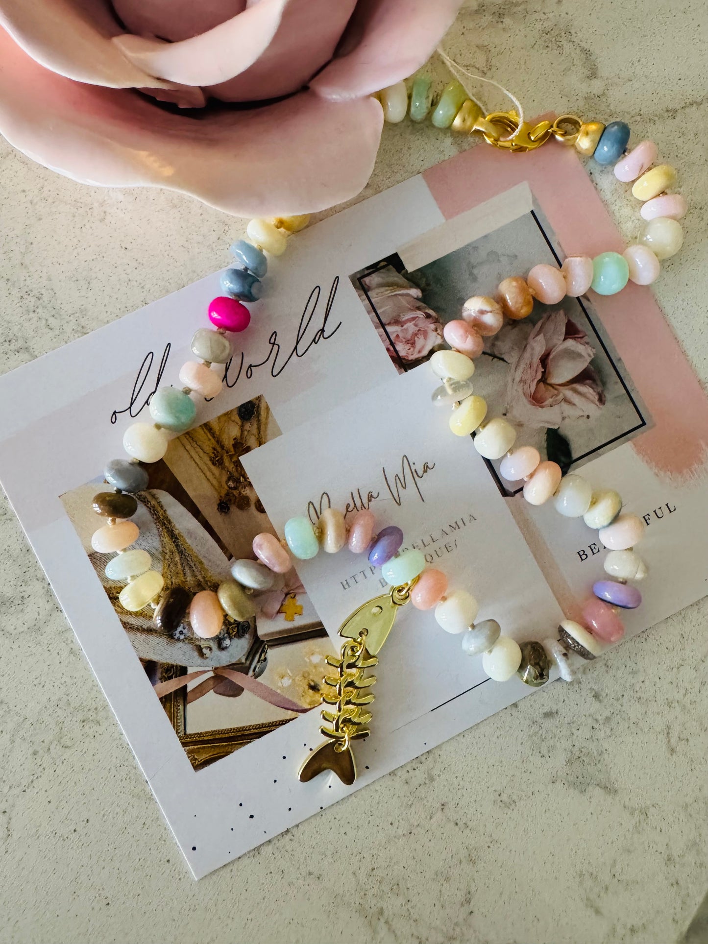 Monroe Beaded Necklace