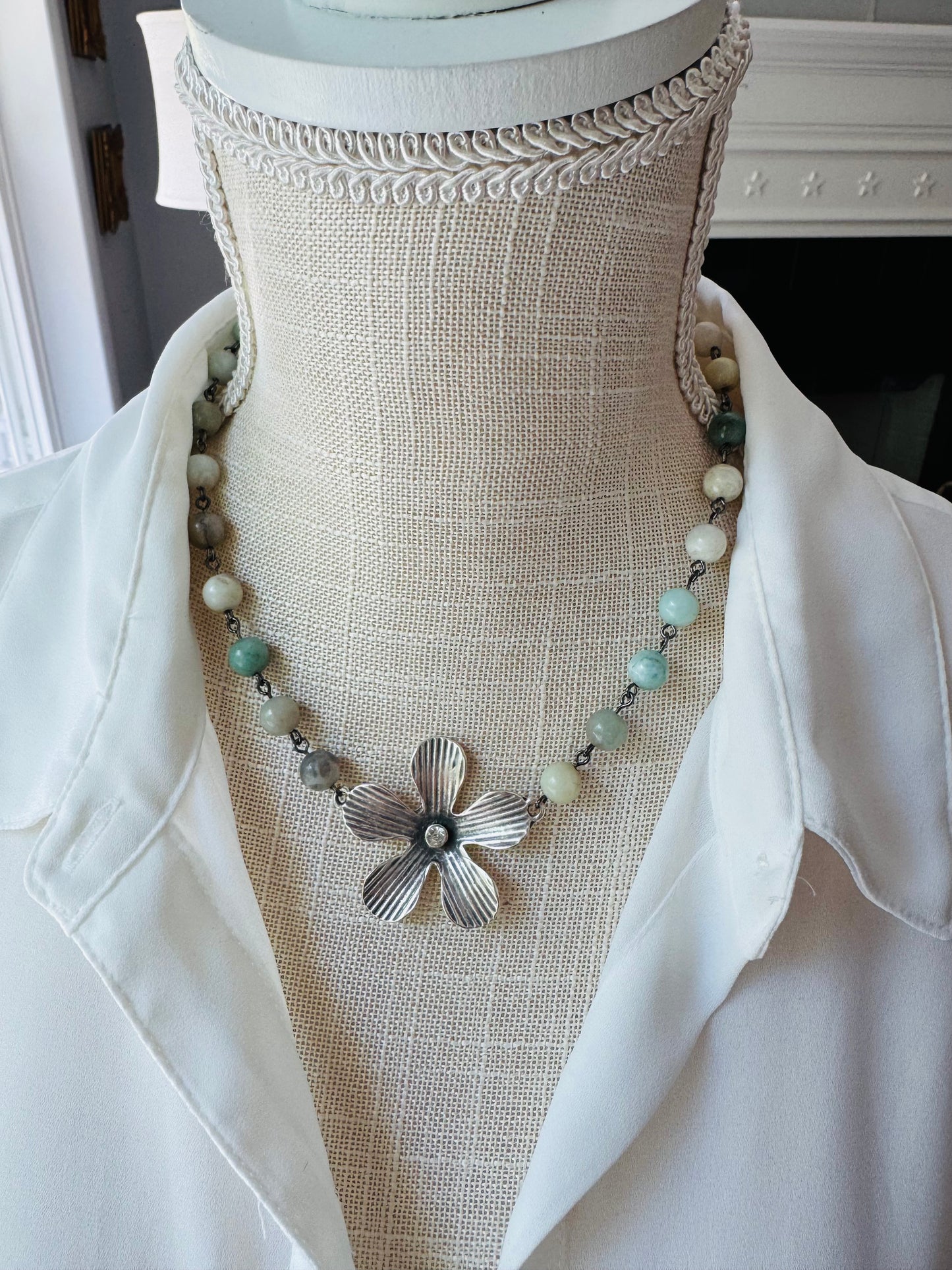 Silver Bloom Necklace
