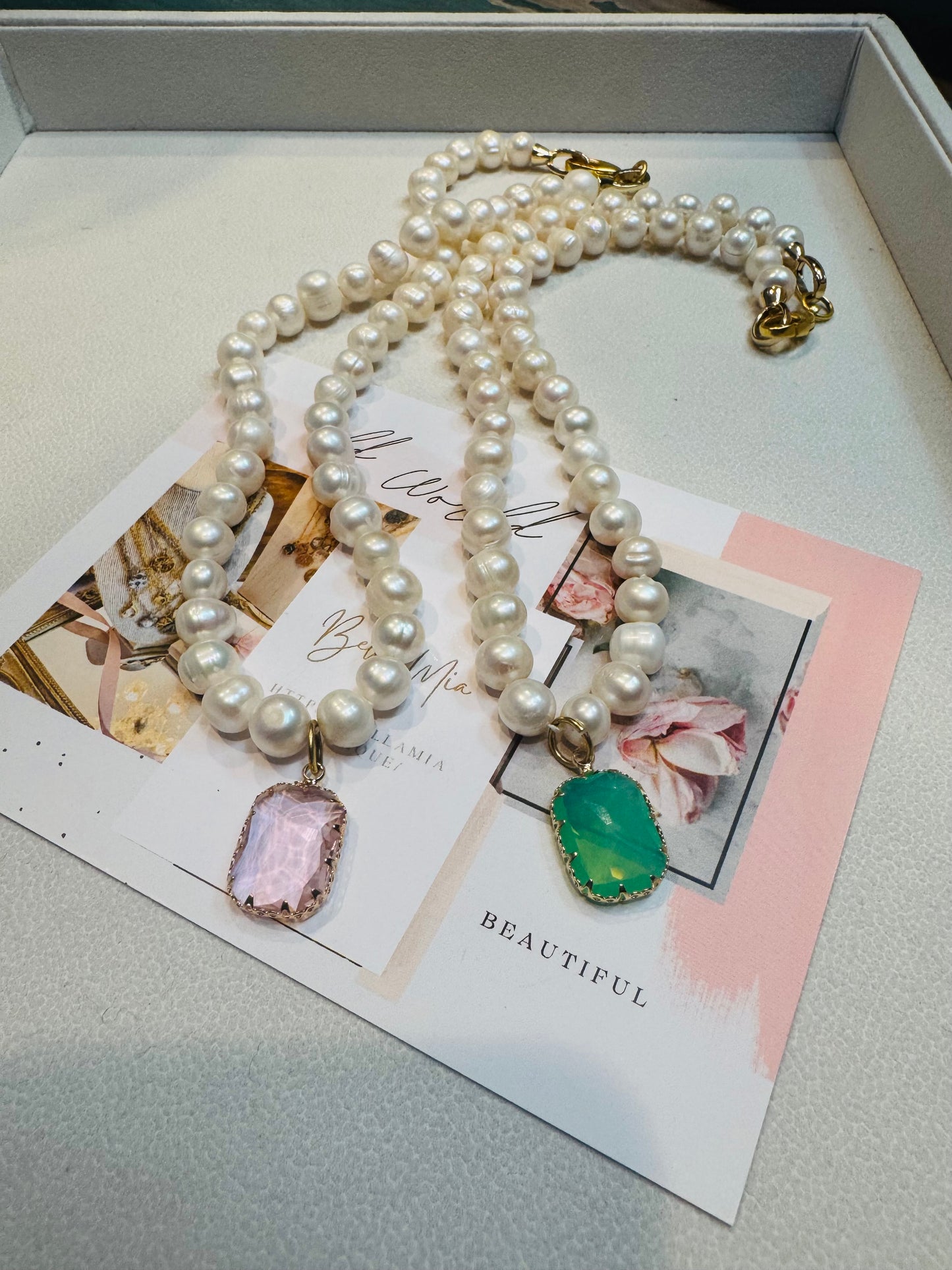 Elizabeth Pearl Necklace