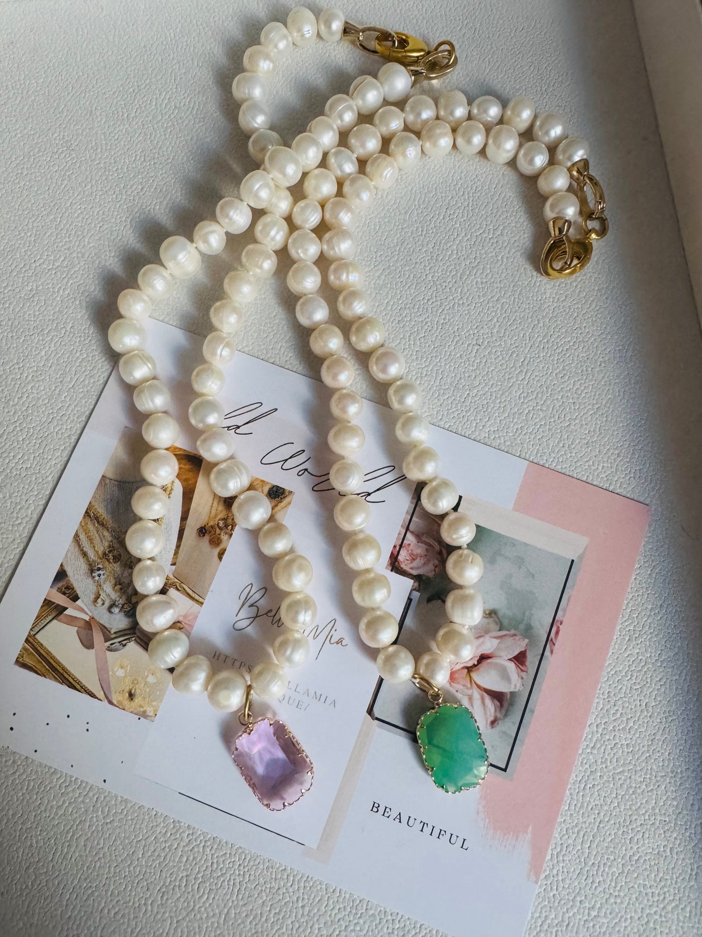 Elizabeth Pearl Necklace